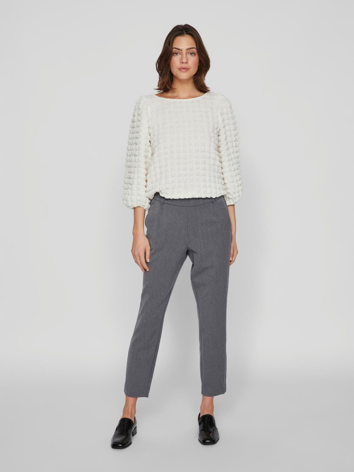 Vila Pantalon VIVARONE HW SLIM PANT - NOOS
