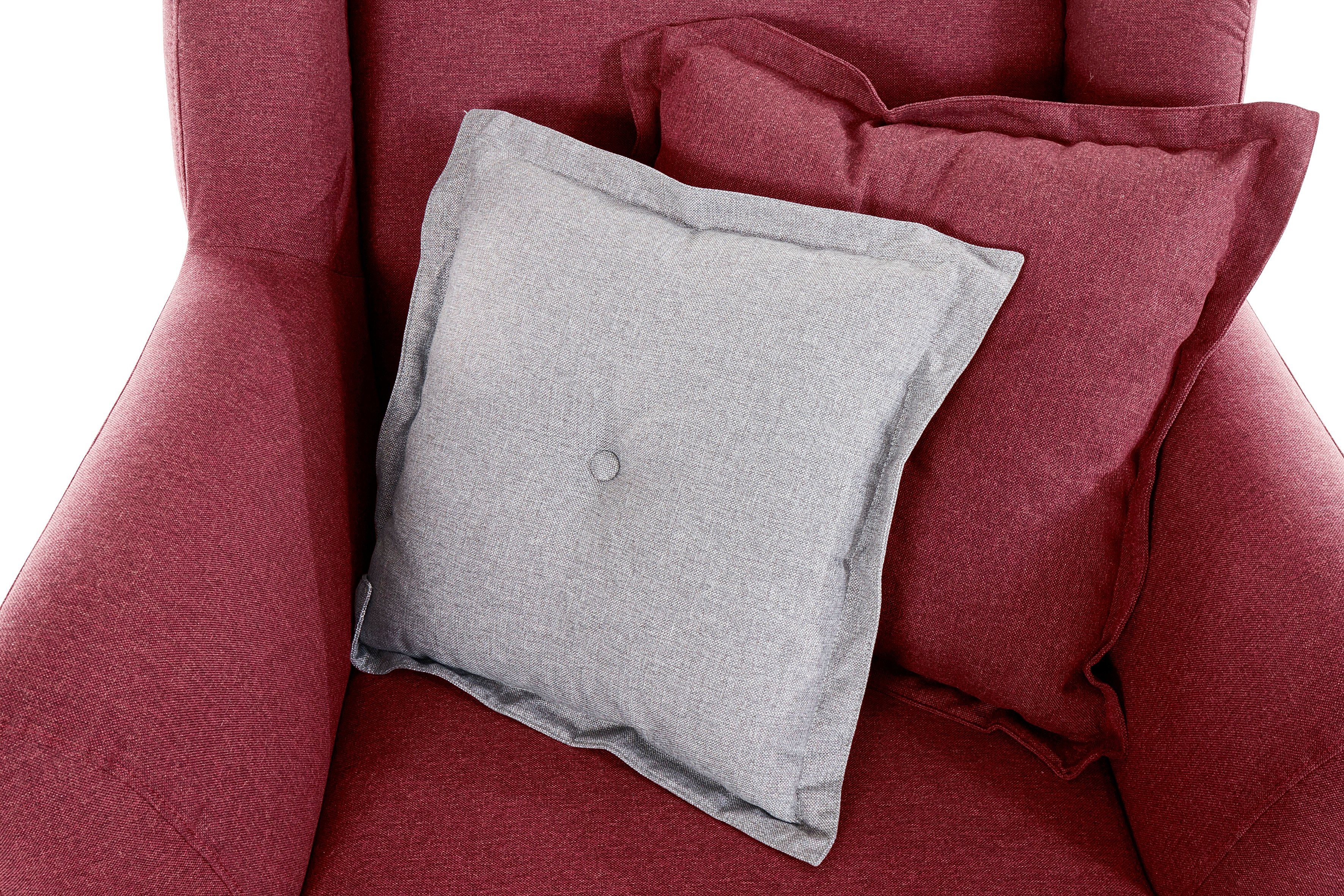 Home affaire Loveseat Baggio Knuffel Mega Lounge Big Fauteuil