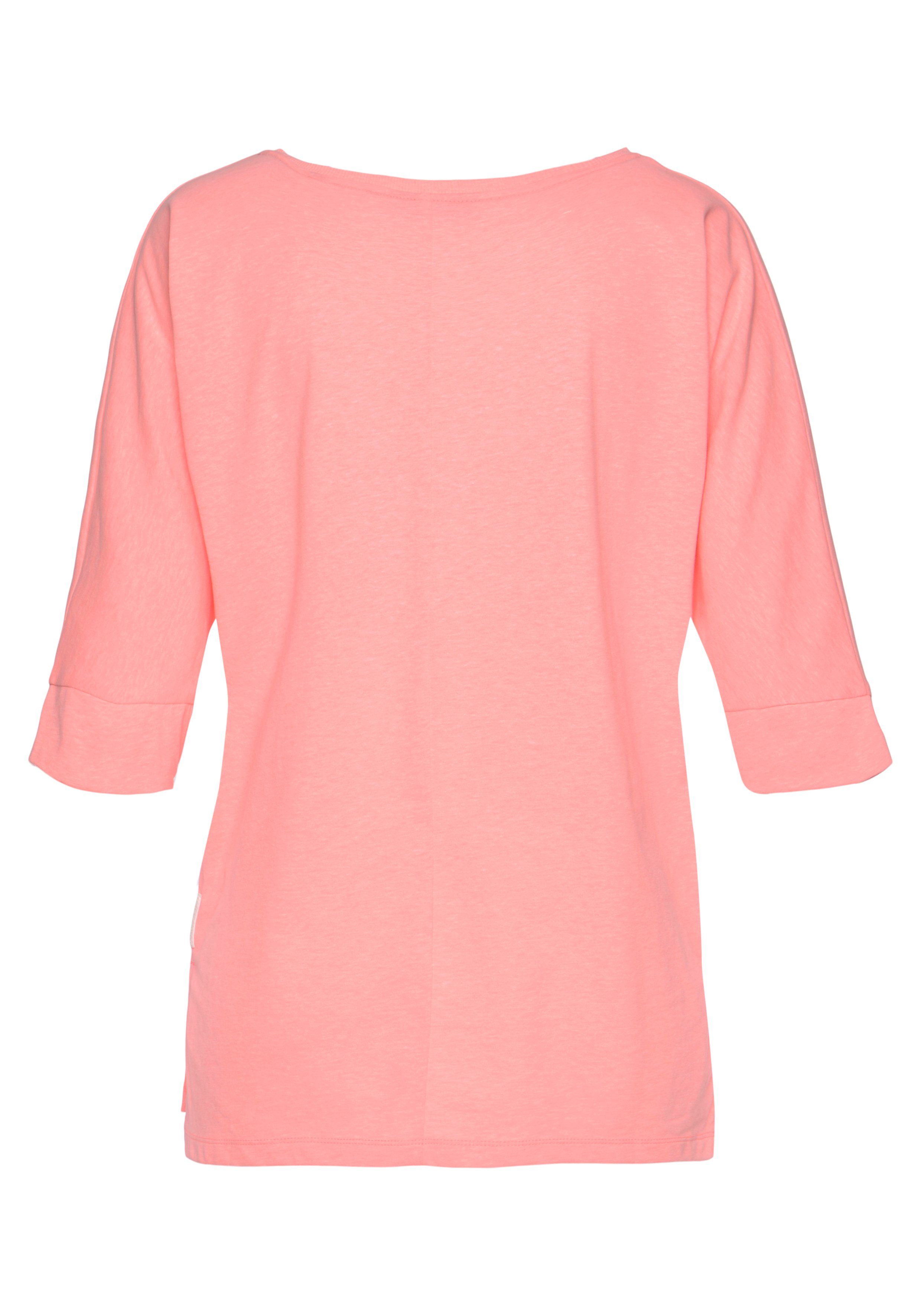 Elbsand Shirt met 3/4-mouwen IDUNA gemaakt van een katoenmix, losse pasvorm, sportief-casual