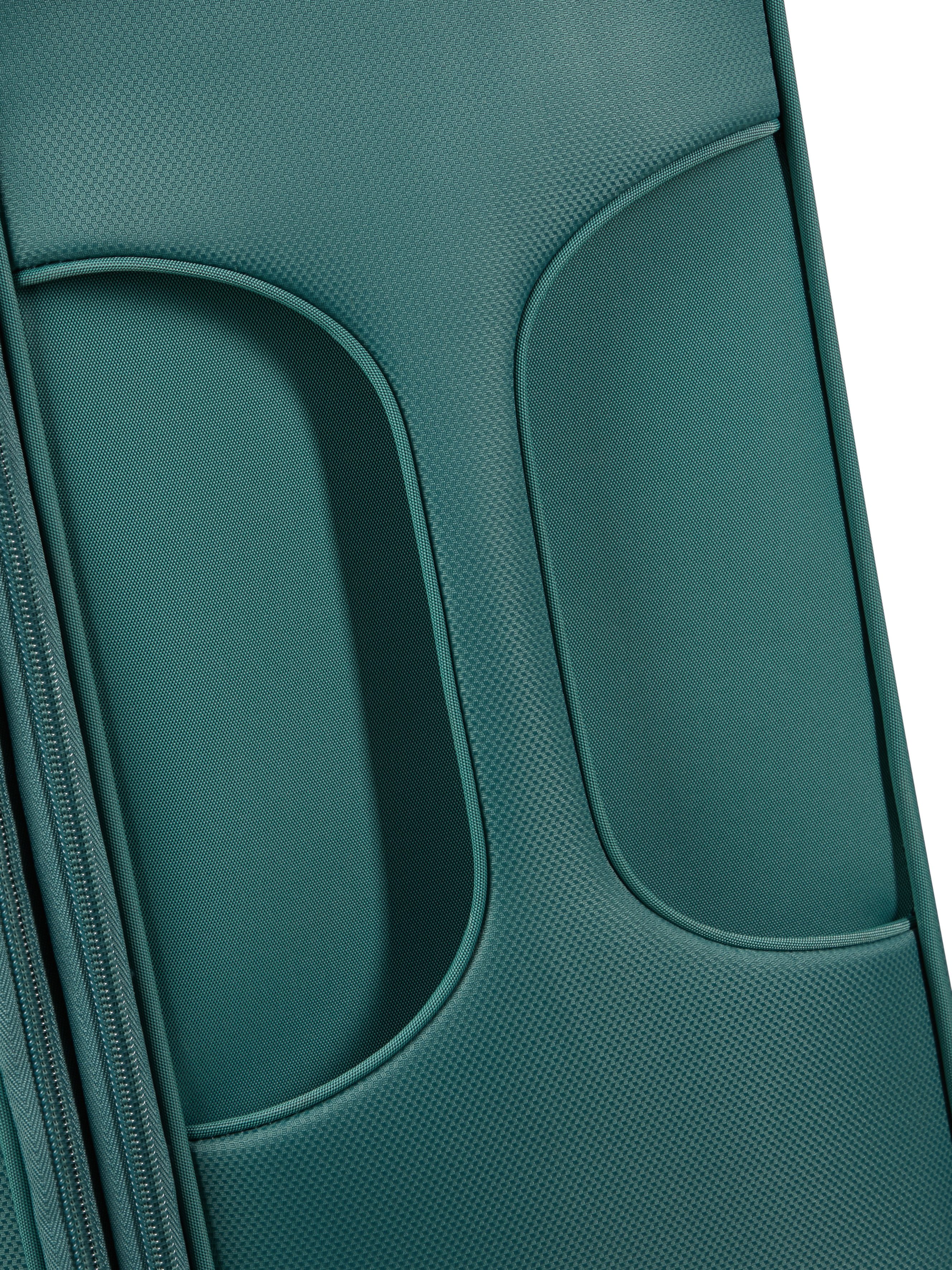 Samsonite Zachte bagage trolley D'LITE Harde koffer reiskoffer TSA-cijferslot in klassiek ontwerp