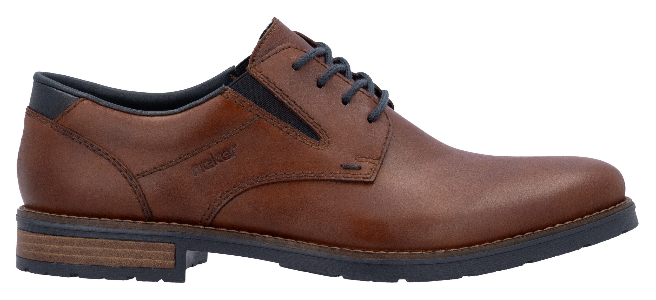 Rieker Veterschoenen met stretch, vrijetijdsschoen, lage schoen, veterschoen