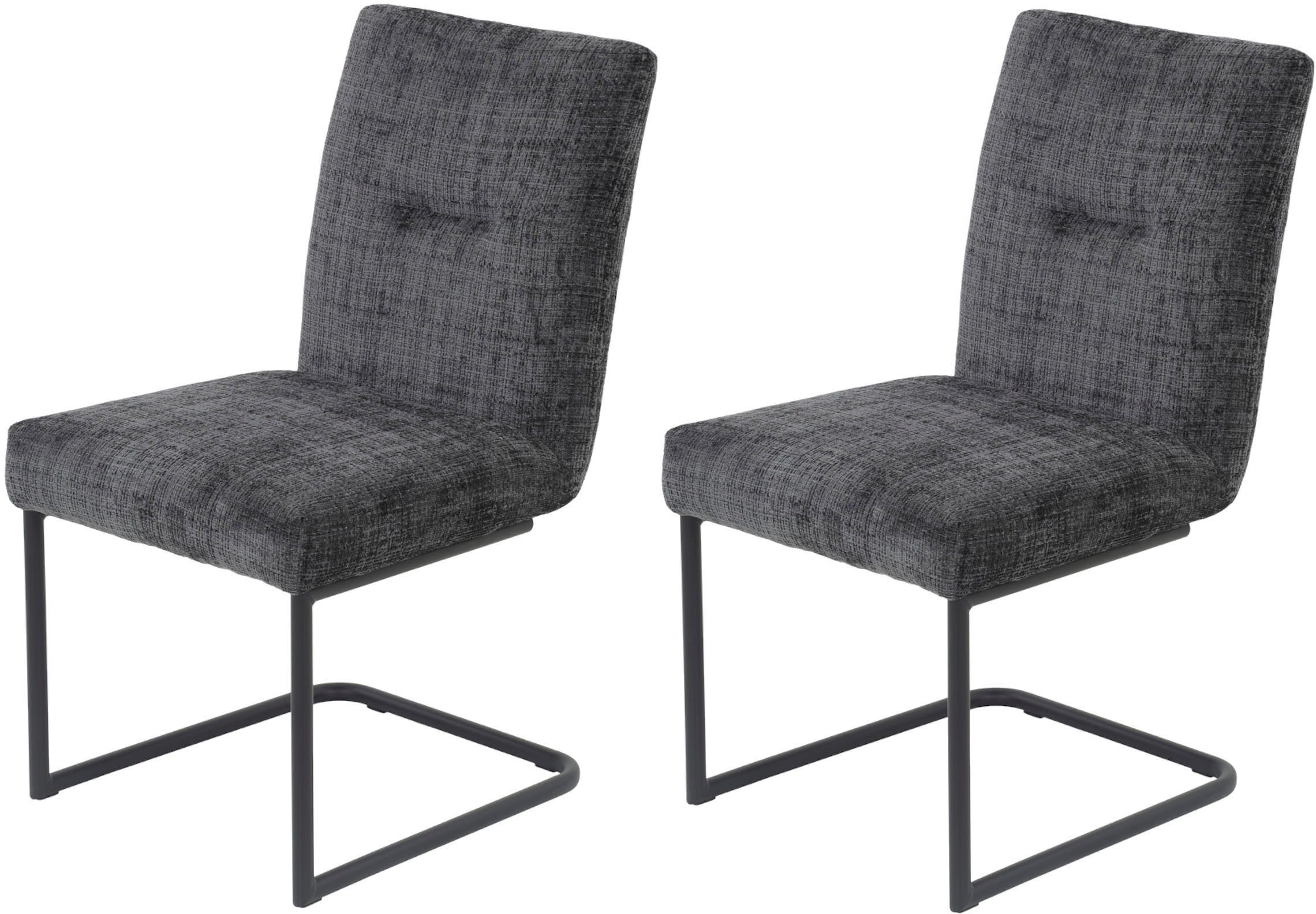 HELA Vrijdragende stoel Cleo Comfortzitting met veren (set, 2 stuks)