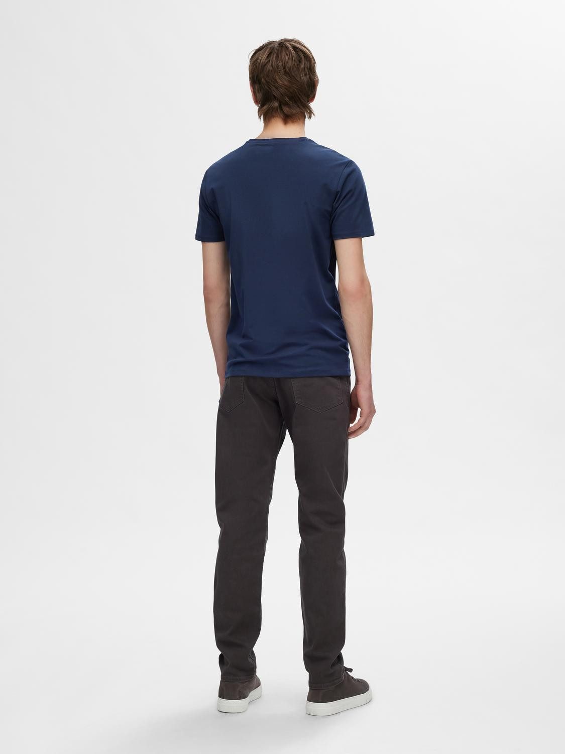 SELECTED HOMME T-shirt SLHROLAND SS O-NECK TEE 3-PACK NOOS