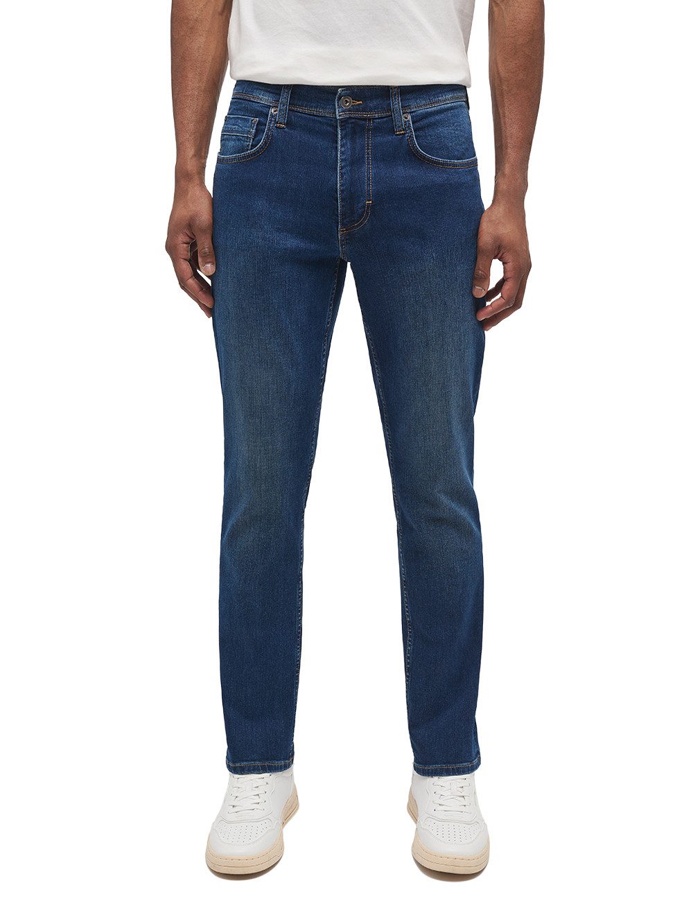 MUSTANG Straight jeans Heren stijl Washington recht heren jeans maat 34 blauw
