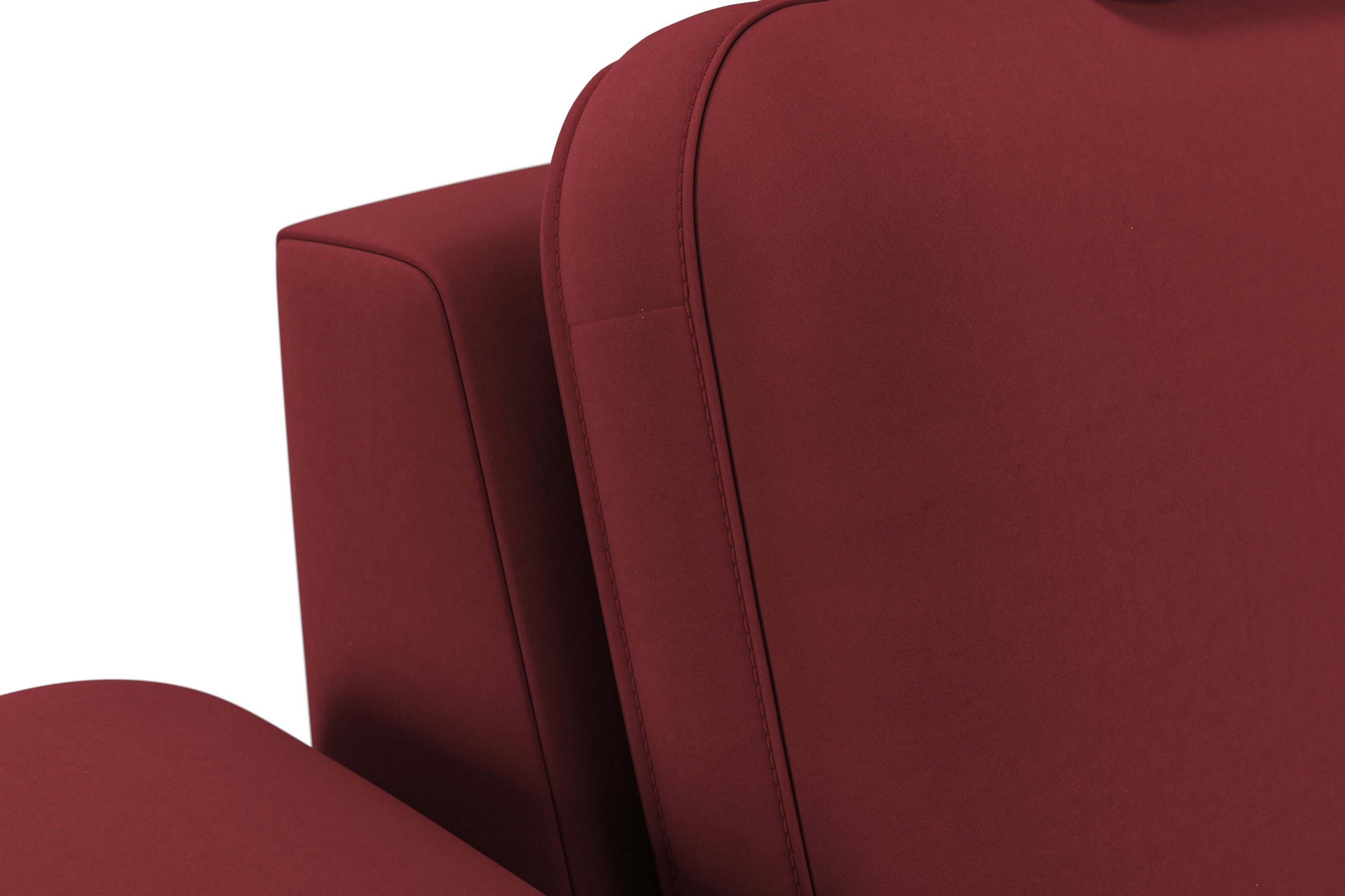 sit&more Hoekbank Bendigo L-vorm inclusief zitdiepteverstelling, bodemvrijheid 15 cm, in 2 pootkleuren
