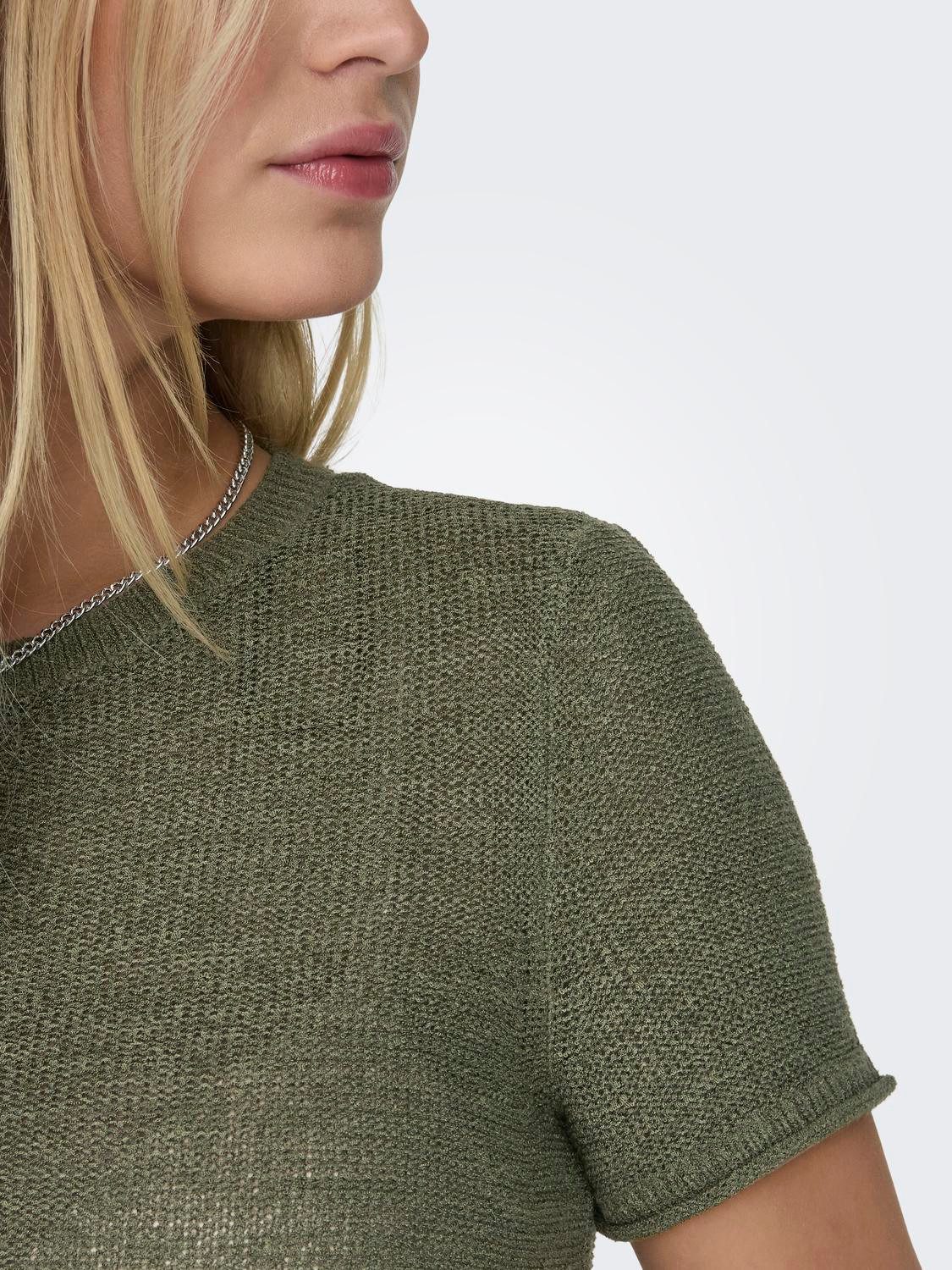 Only Trui met korte mouwen ONLSUNNY S/S PULLOVER NOOS KNT