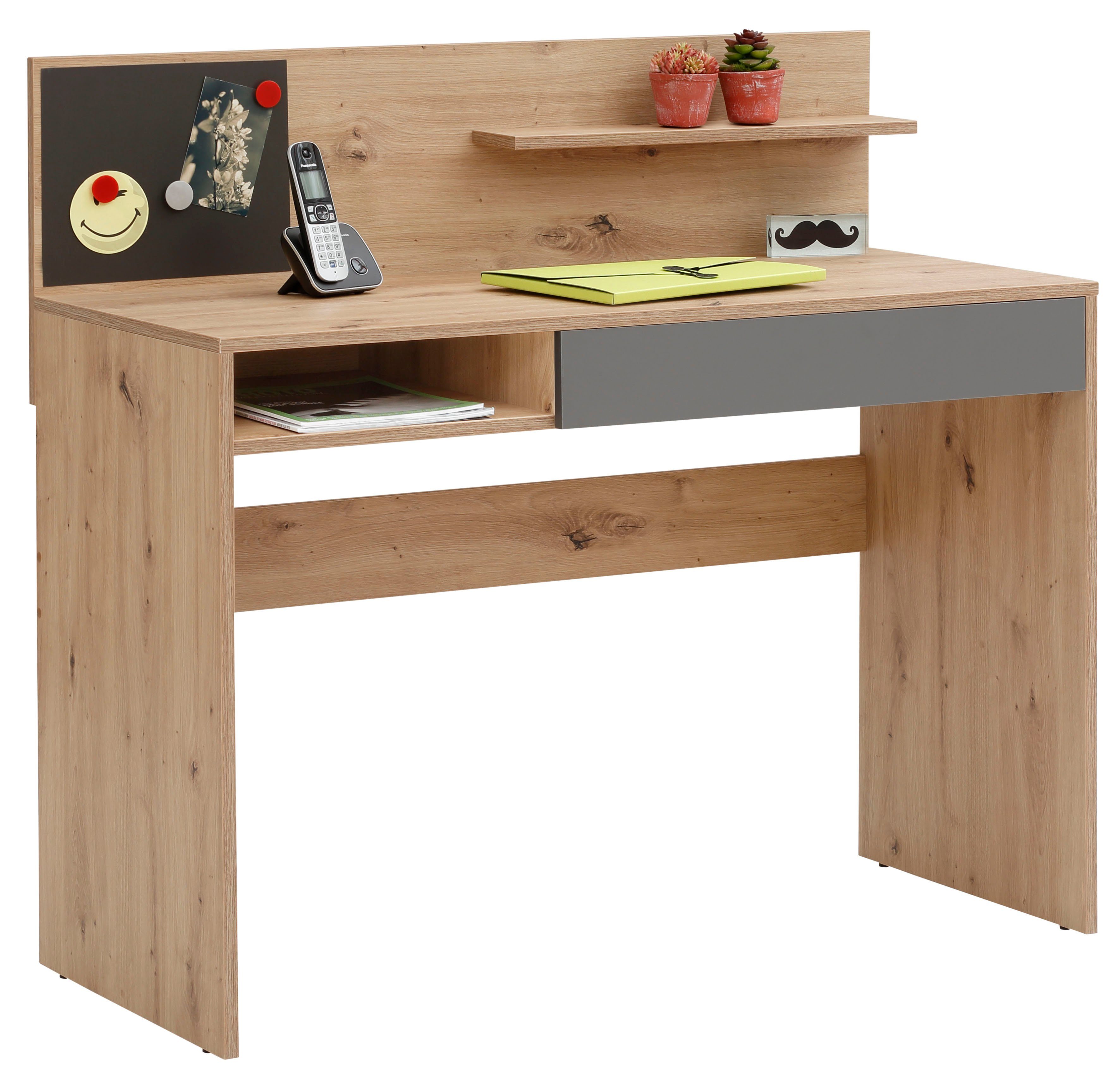 INOSIGN Bureau Magnet Magneetbord, groot werkblad, lade en plank