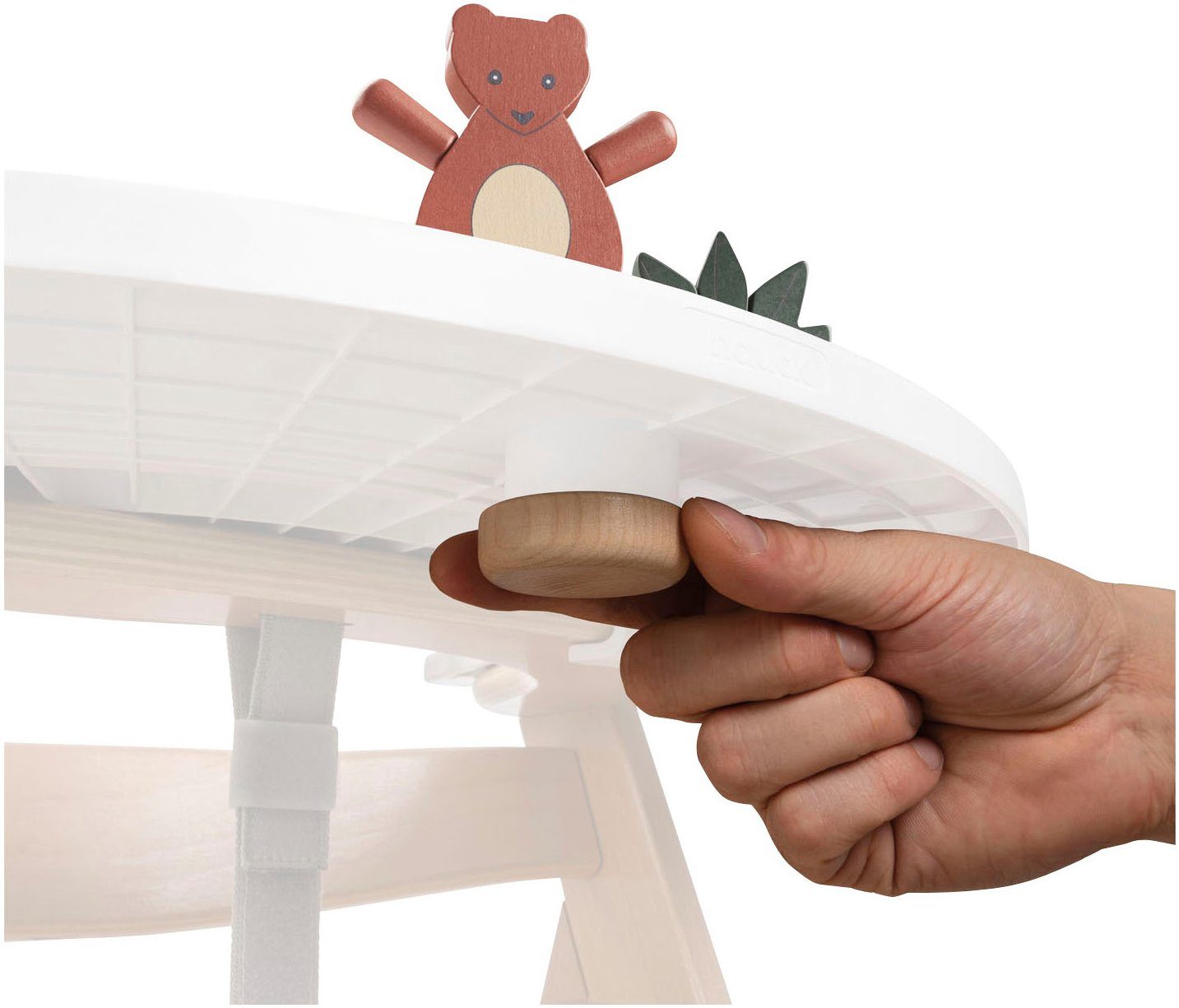 Hauck Grijpspeeltje Play Shaking S Bear FSC®- beschermt bos - wereldwijd