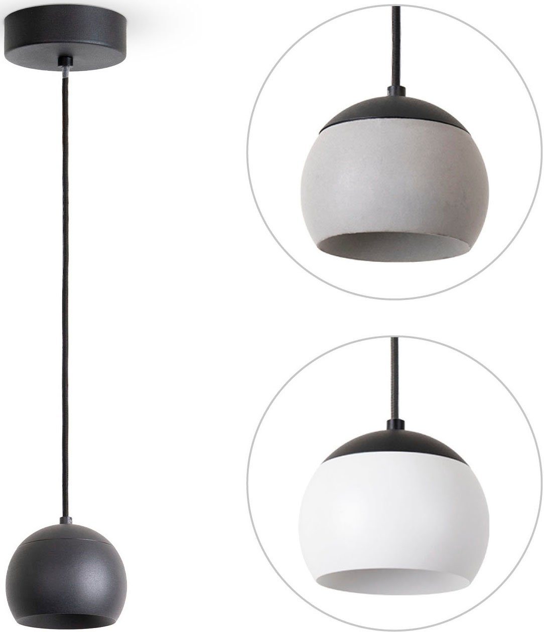 Paco Home Hanglamp Cleo LED pendellamp woonkamer hanglamp eetkamer keukenlamp bol