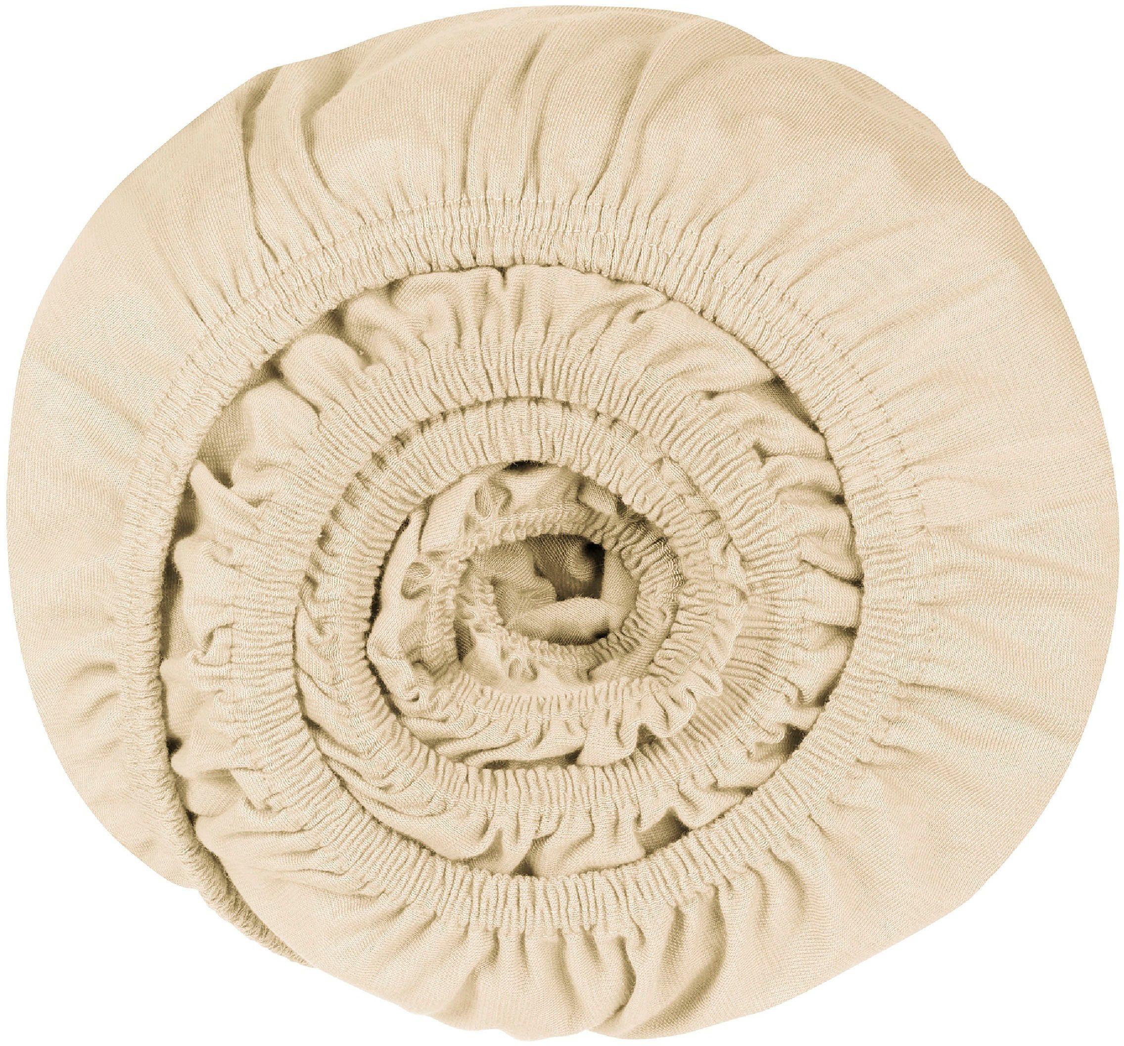 Schiesser Hoeslaken Jessi van 100% katoen voor matrassen tot 22 cm hoogte, made in green by oeko-tex® (1 stuk)