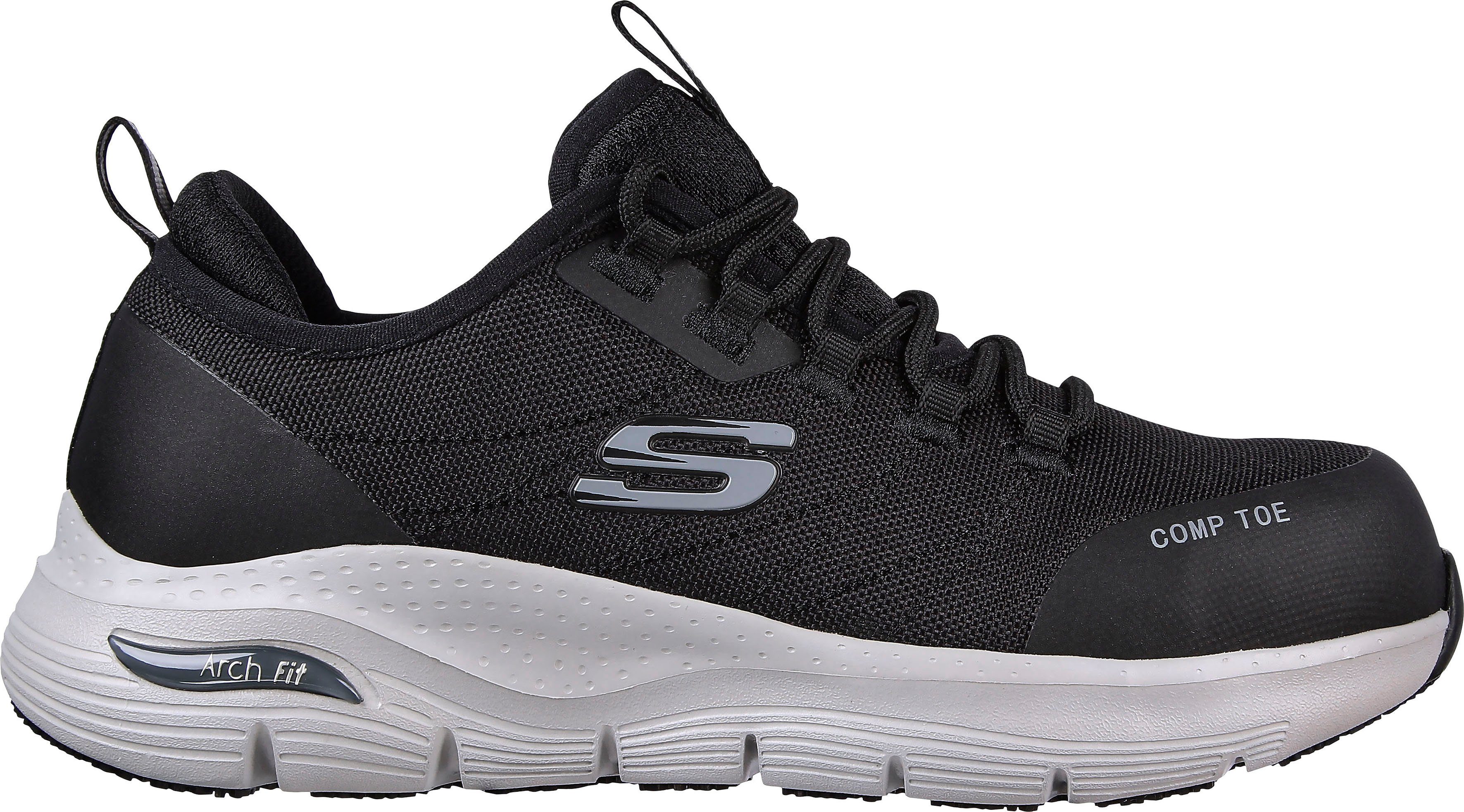 Skechers Veiligheidsschoenen ARCH FIT SR-EBINAL S3 ESD licht en sportief doorsteekveilig