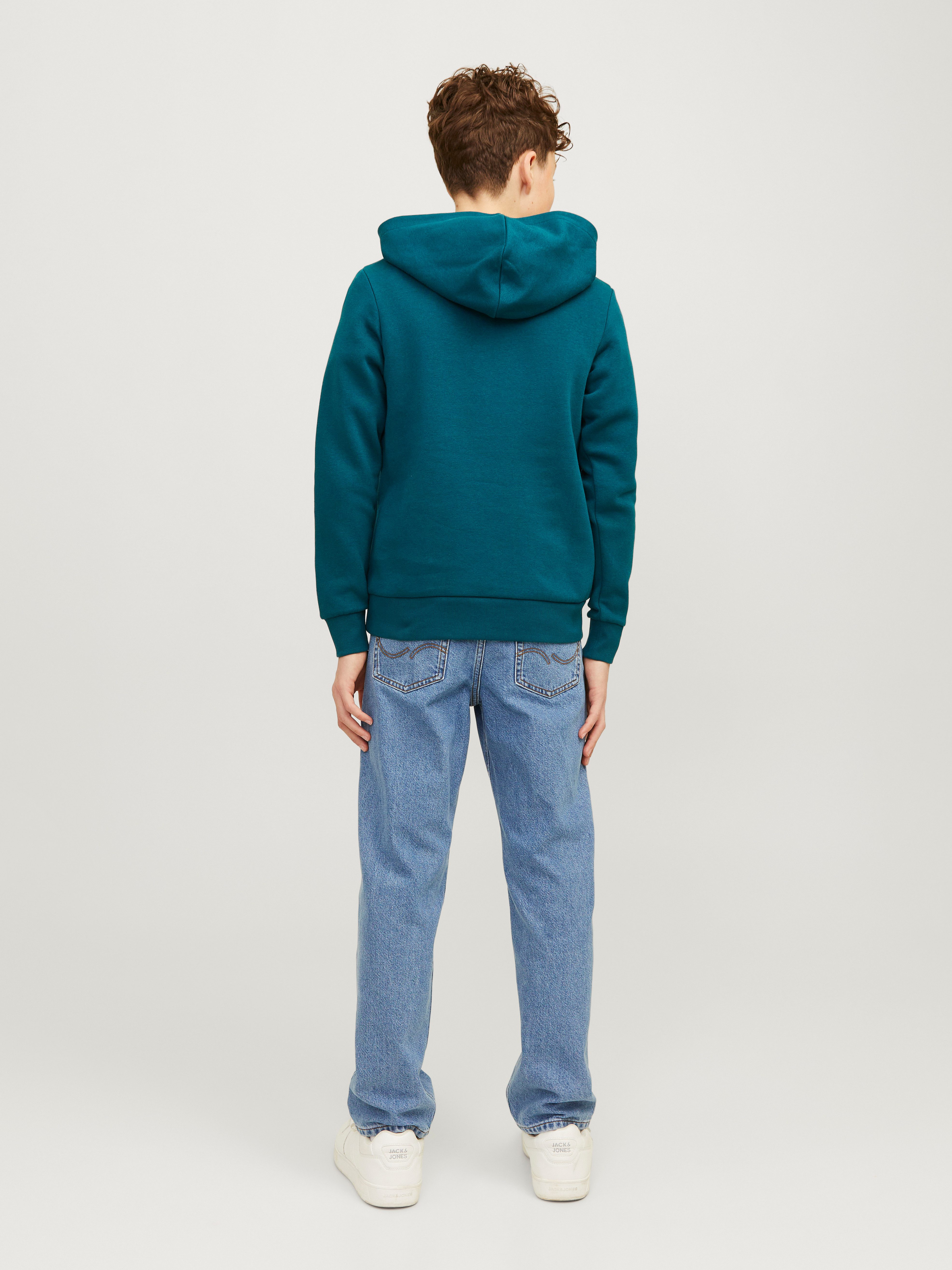 Jack & Jones Junior Hoodie JJELOGO SWEAT HOOD 2 COL 24 25 NOOS JNR