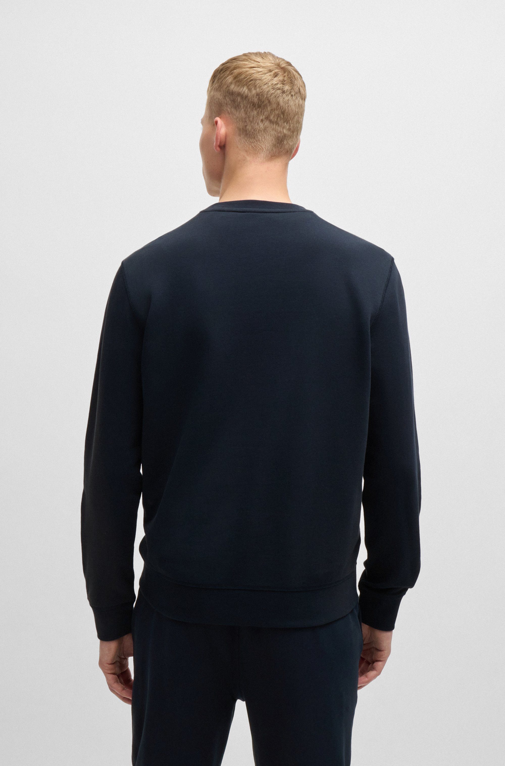Boss Orange Sweatshirt Westart met boss logo-patch
