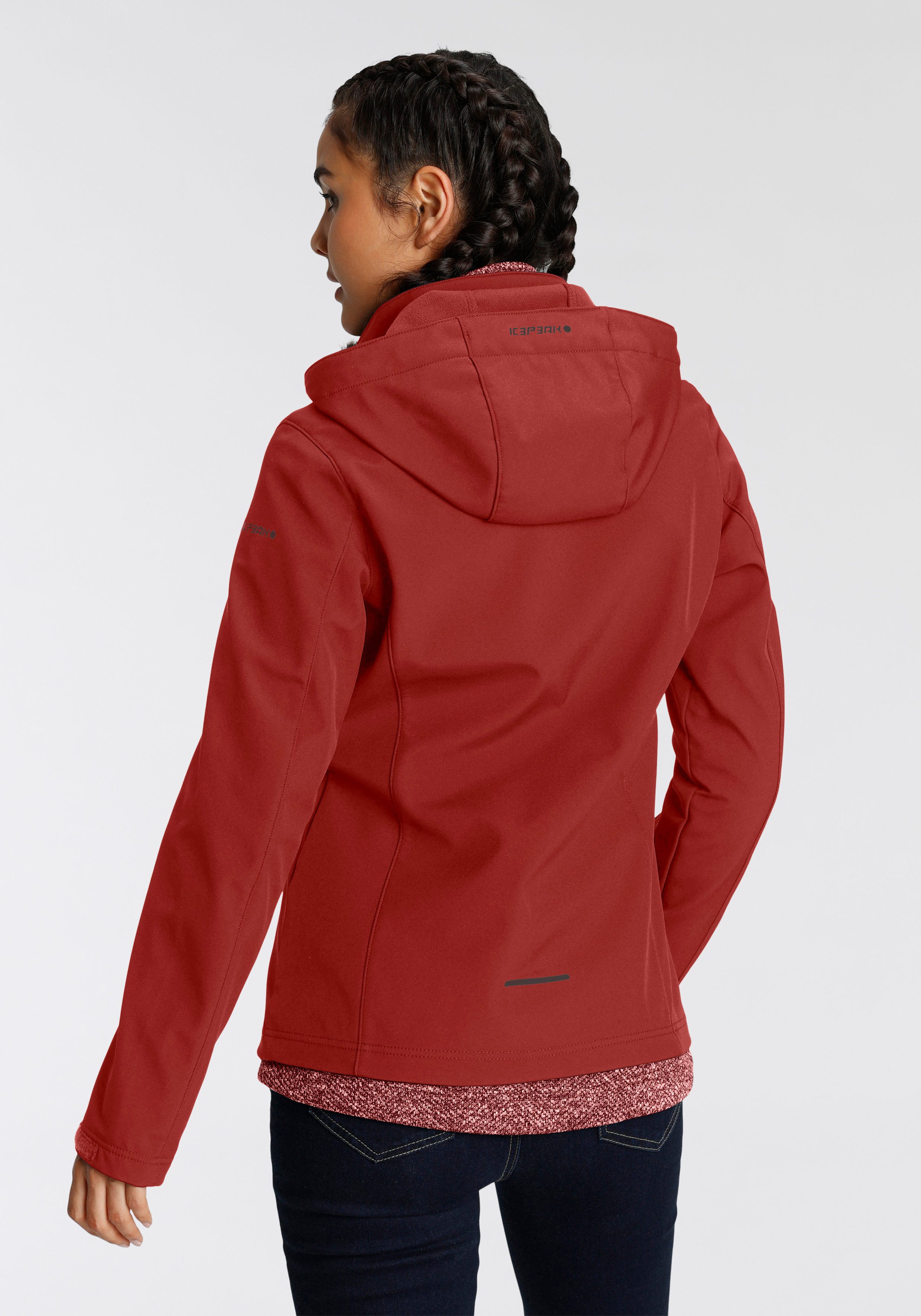 Icepeak Softshell-jack BRENHAM Winddicht & waterafstotend & ademend (1 stuk)