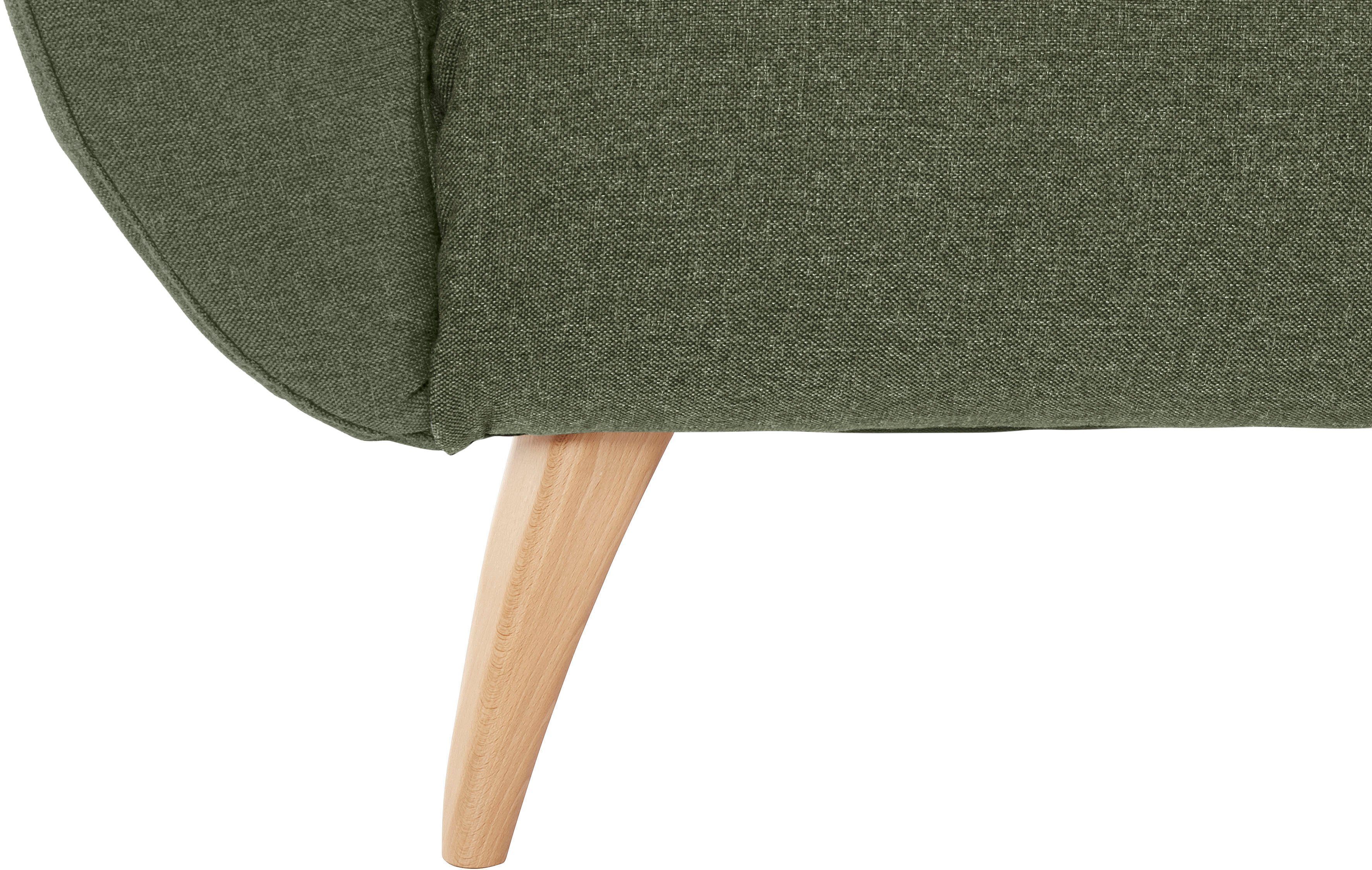 Home affaire 2,5-zitsbank Baggio modern en romantisch design, comfortabel
