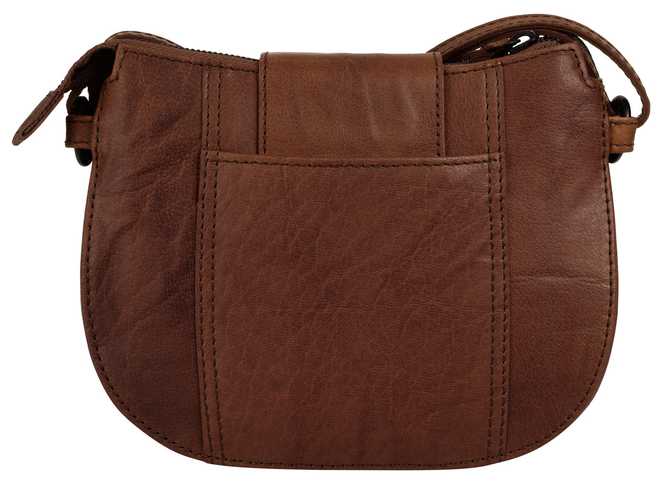 Spikes & Sparrow Schoudertas echt leder