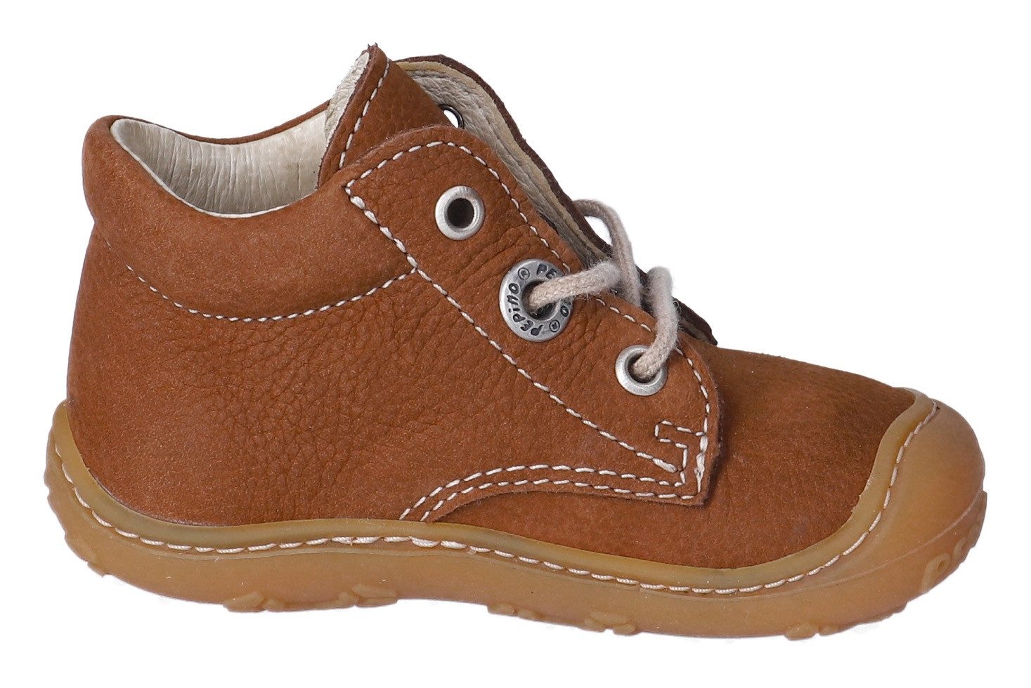 PEPINO by RICOSTA Babyschoentjes Cory 50 WMS: Midden Veterschoen met WMS-systeem, leer, maat sjabloon om te downloaden