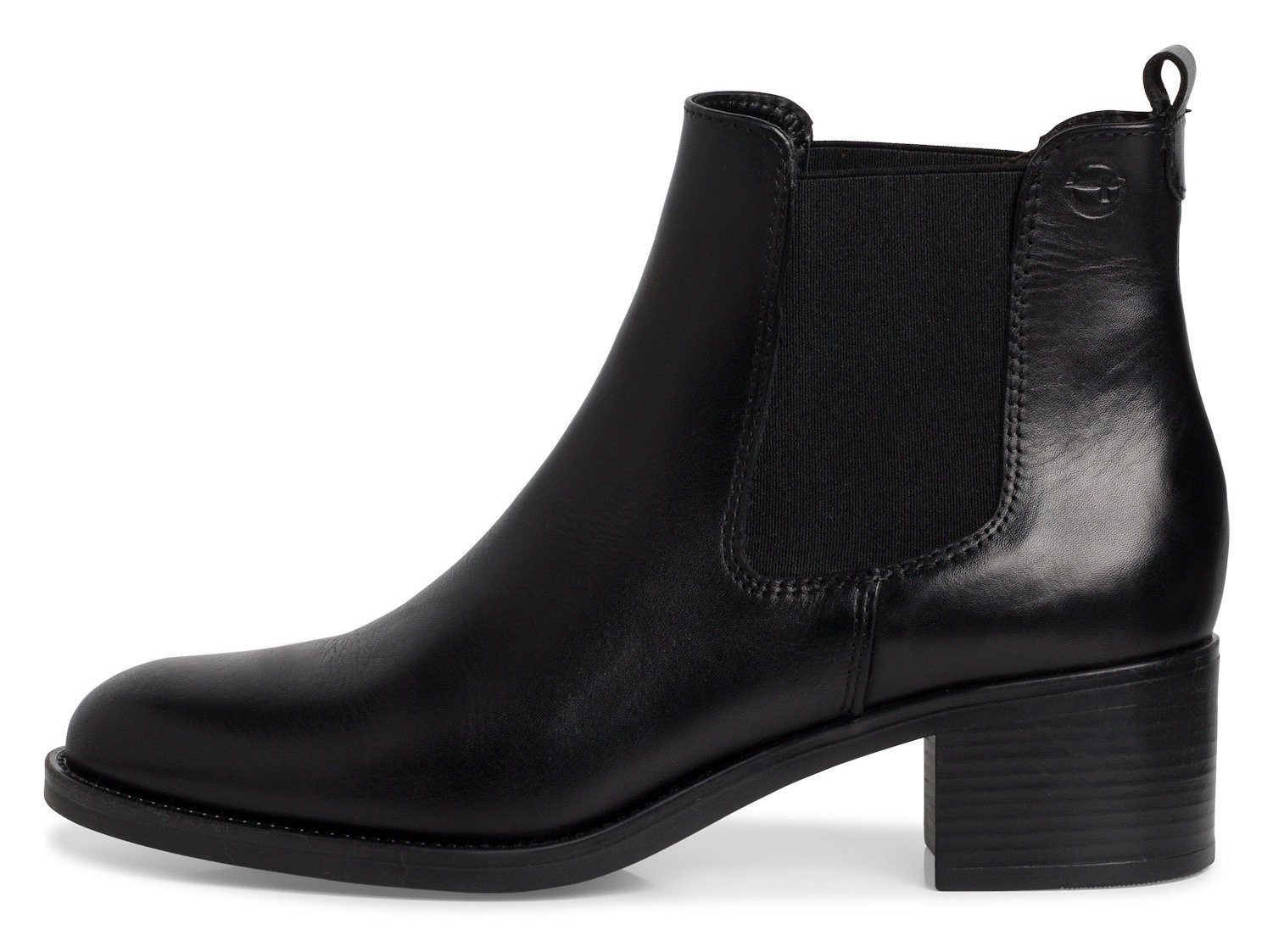 Tamaris Chelsea-boots Blokhak, enkellaarsjes, instapschoenen in smalle vorm