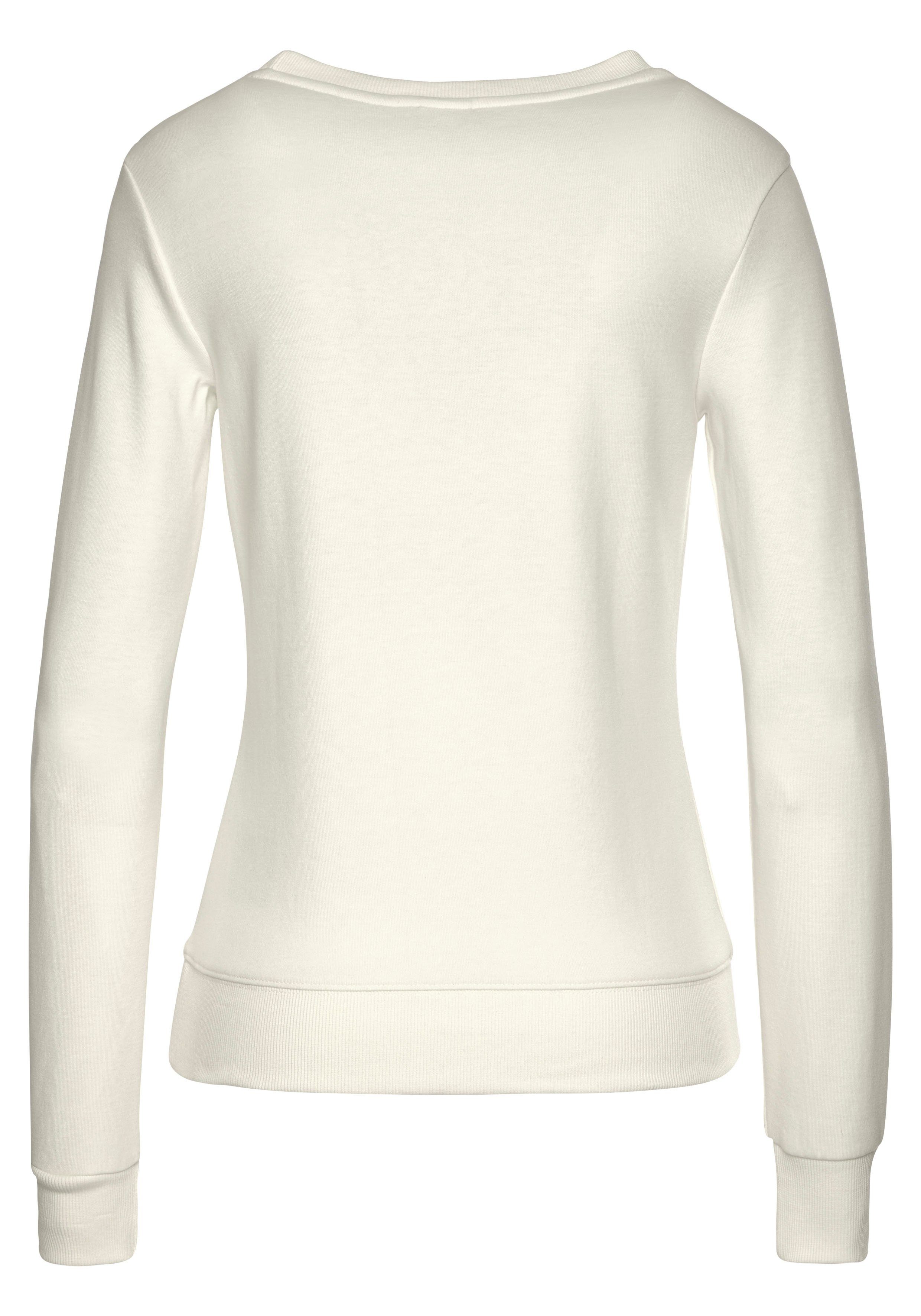 KangaROOS Sweatshirt met contrasterende logoprint, loungepak