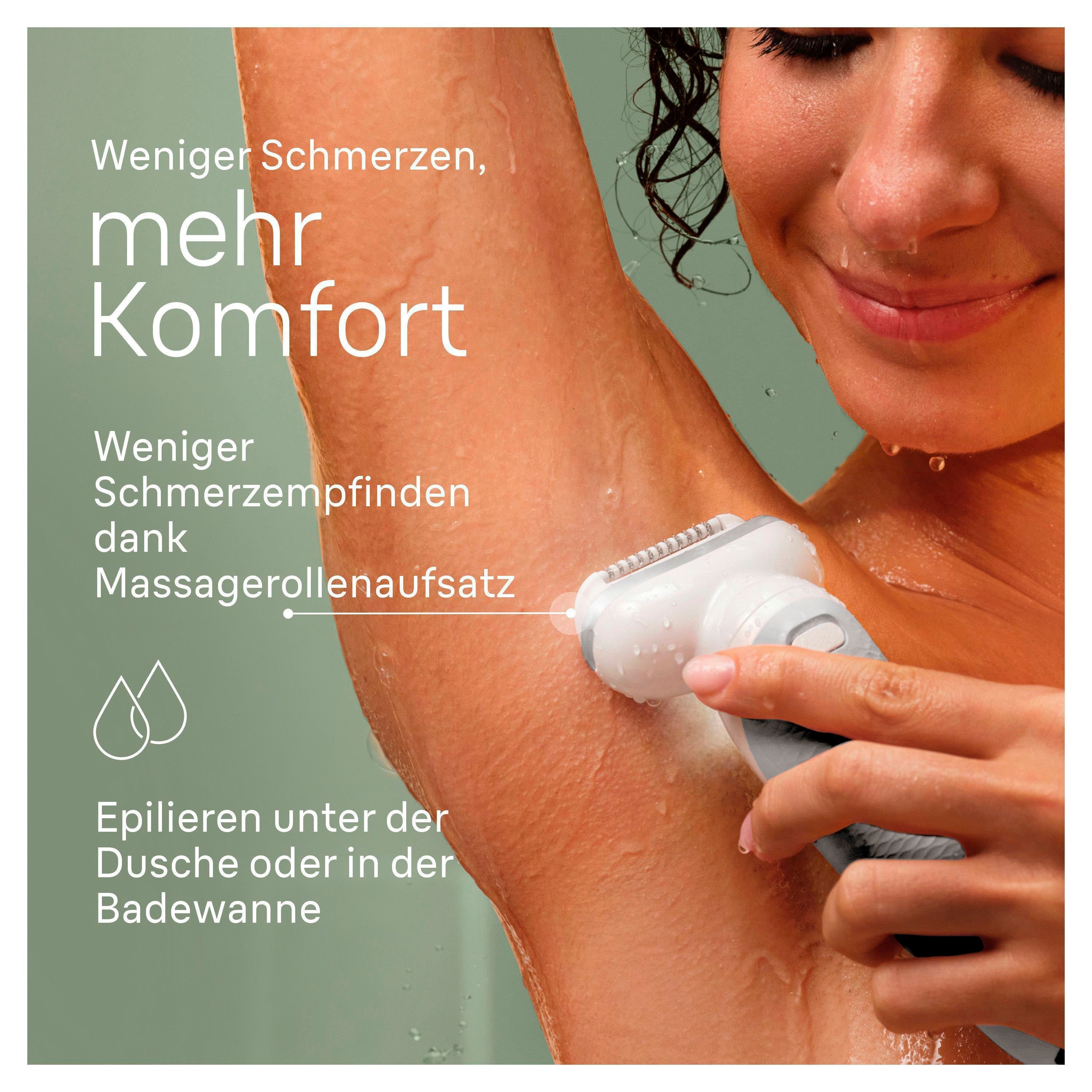 Braun Epilator Silk-épil 9-341 SensoSmartTM met scheer- en trimmeropzetstuk & mini-scheerapparaat voor het gezicht
