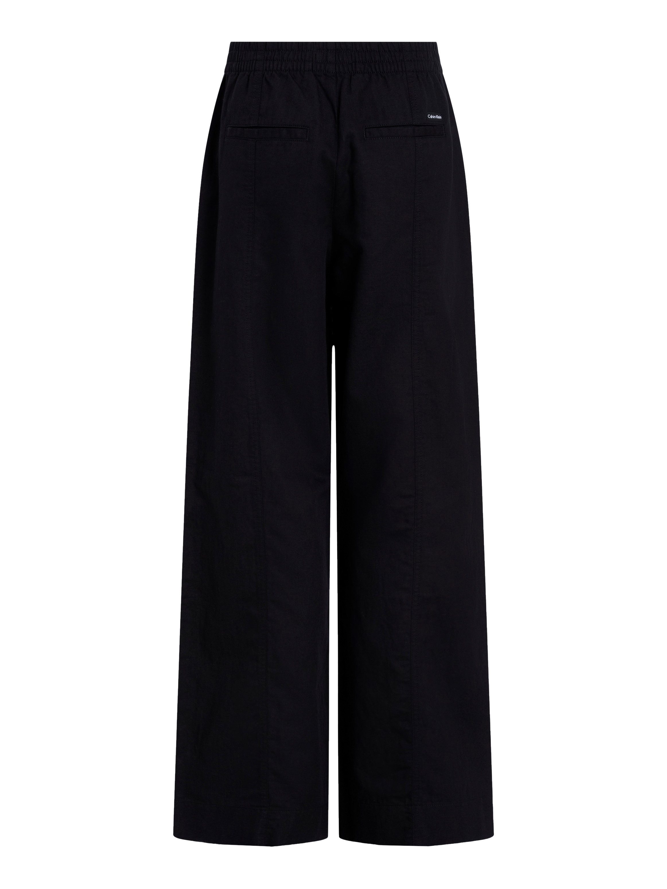 Calvin Klein Linnen broek SOFT LINEN PANT