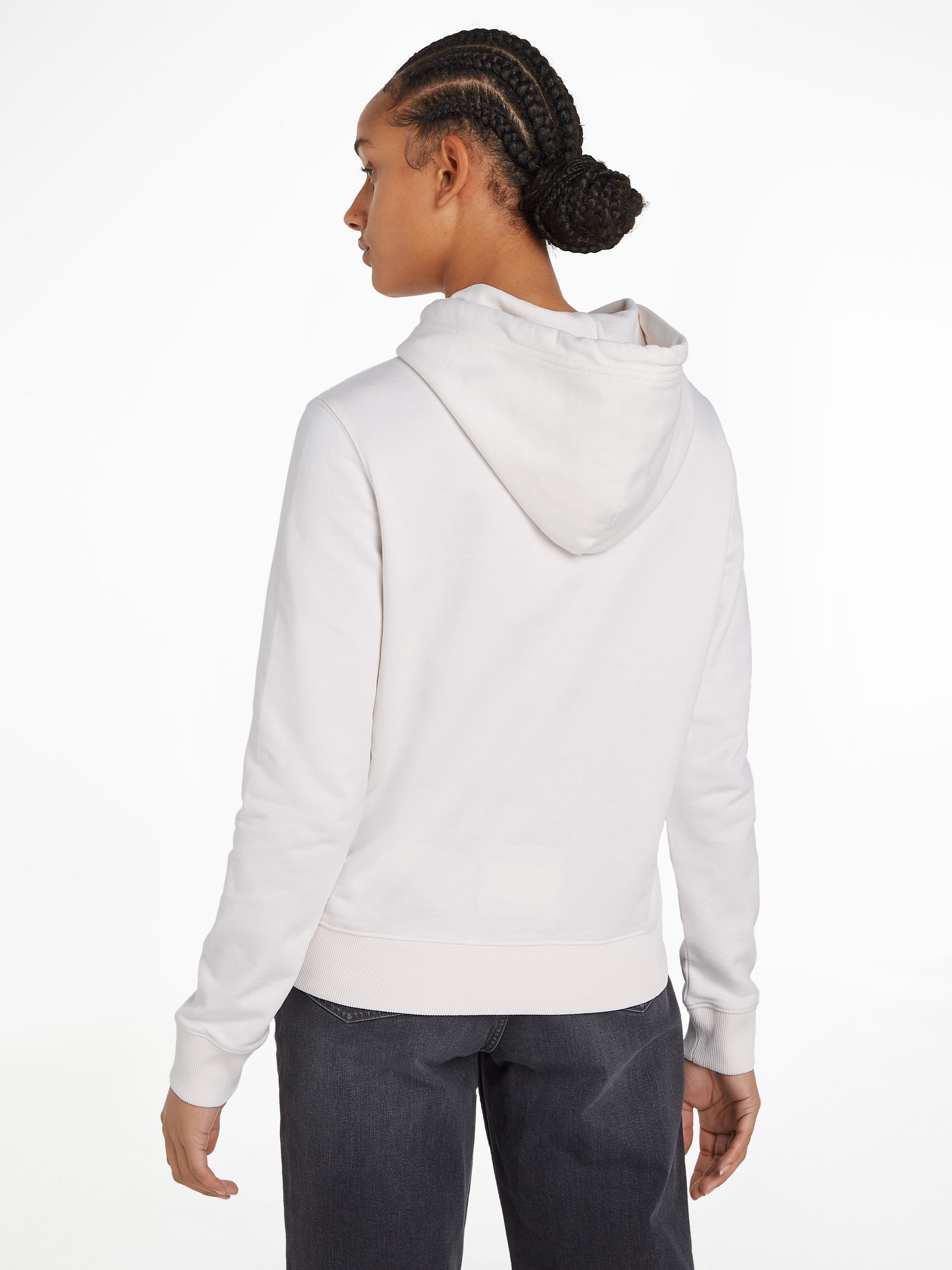 TOMMY JEANS Hoodie TJW REG TOMMY FLAG HOODIE EXT met capuchon logo-vlag