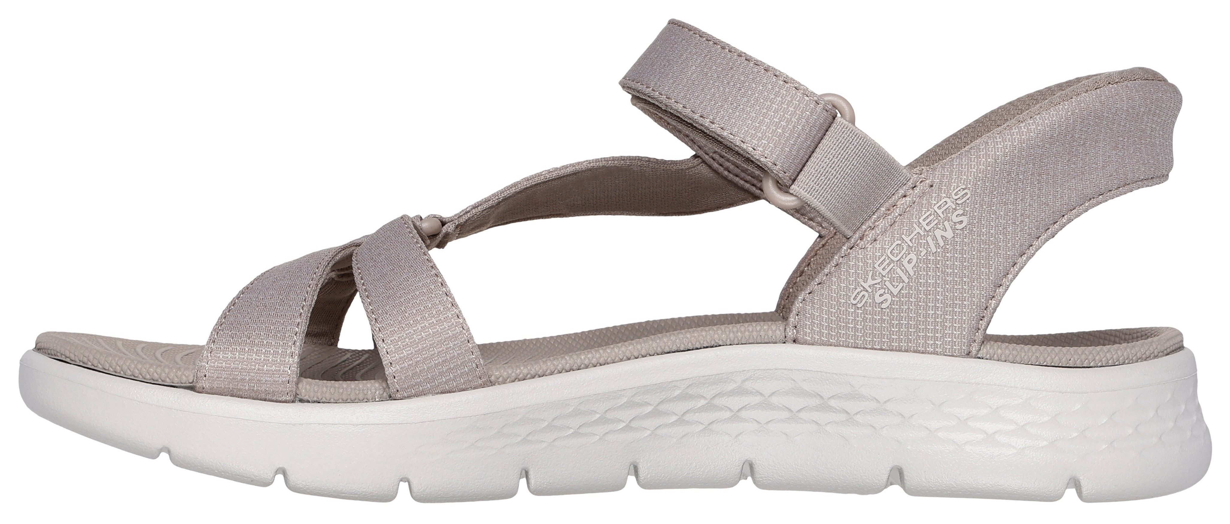 Skechers Sandalen GO WALK FLEX SANDAL-ILLUMINATE , sandalette, trekking sandaal met gogo mat voetbed