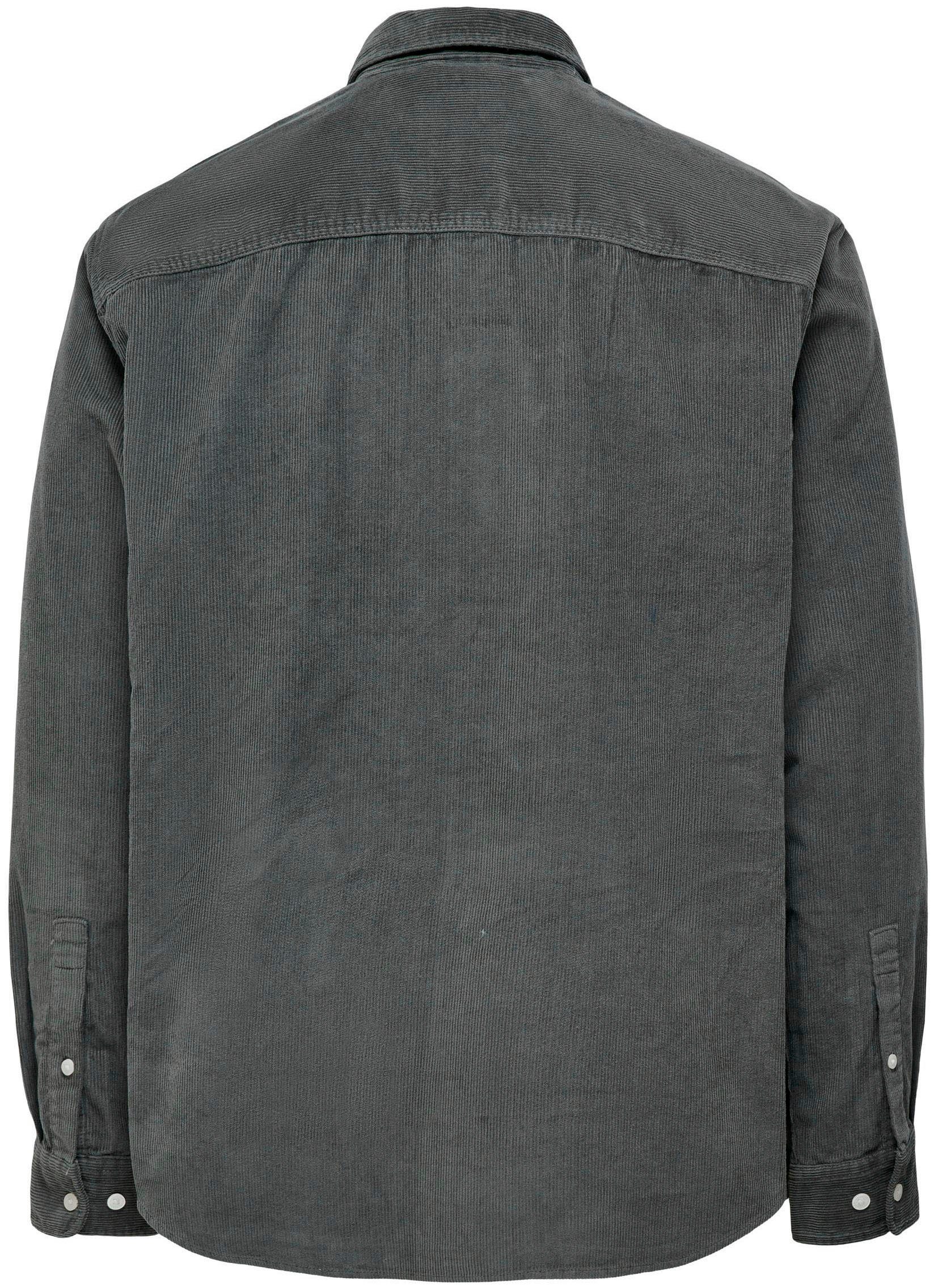 ONLY & SONS Overhemd met lange mouwen OS ONSALP RLX 2PKT WASHD COR