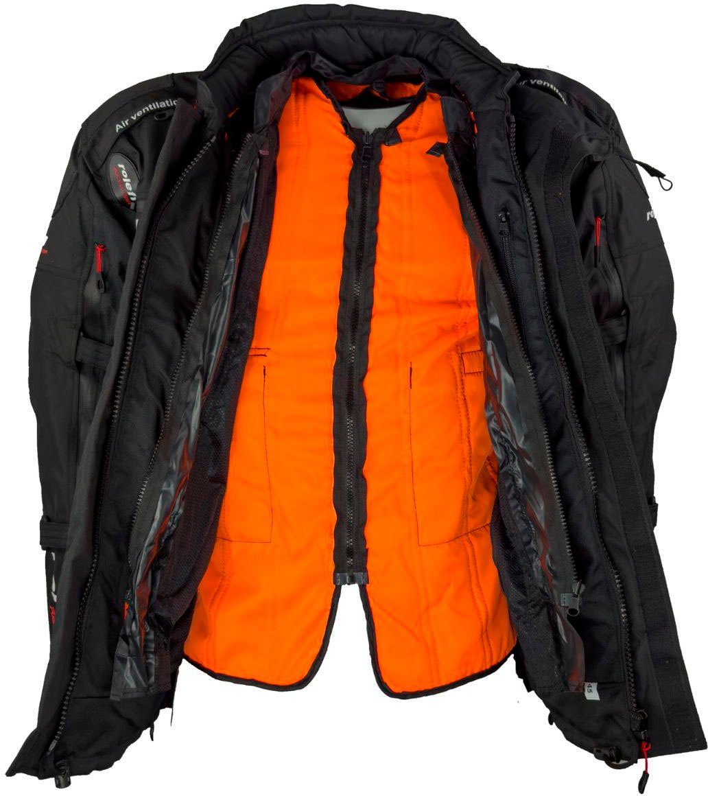 roleff Bikerjack Enduro met beschermers, optimale ventilatie