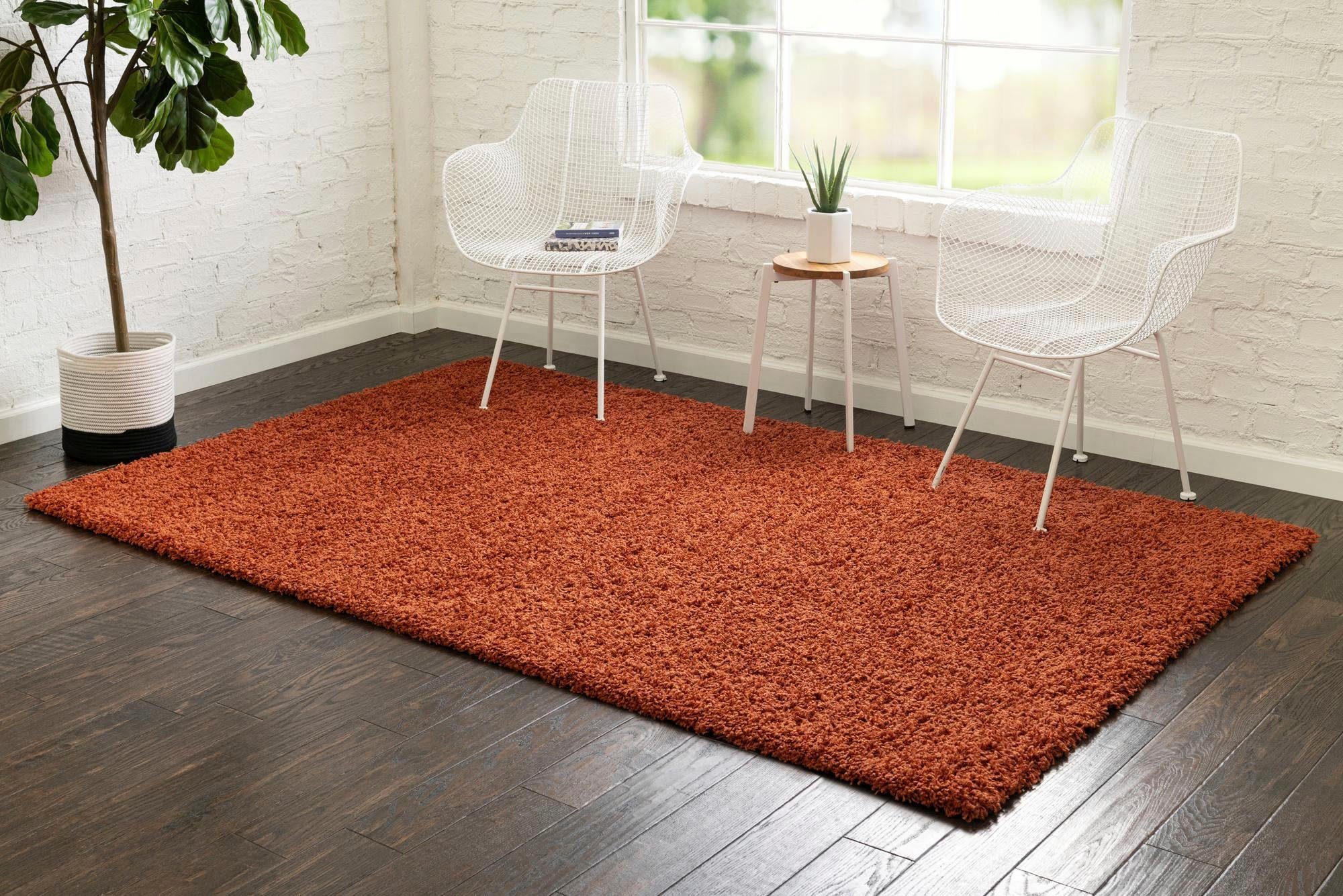 Myflair Möbel & Accessoires Hoogpolig vloerkleed Shaggy shag voorraadopruiming geweven, unikleurig, ideaal in de woonkamer & slaapkamer