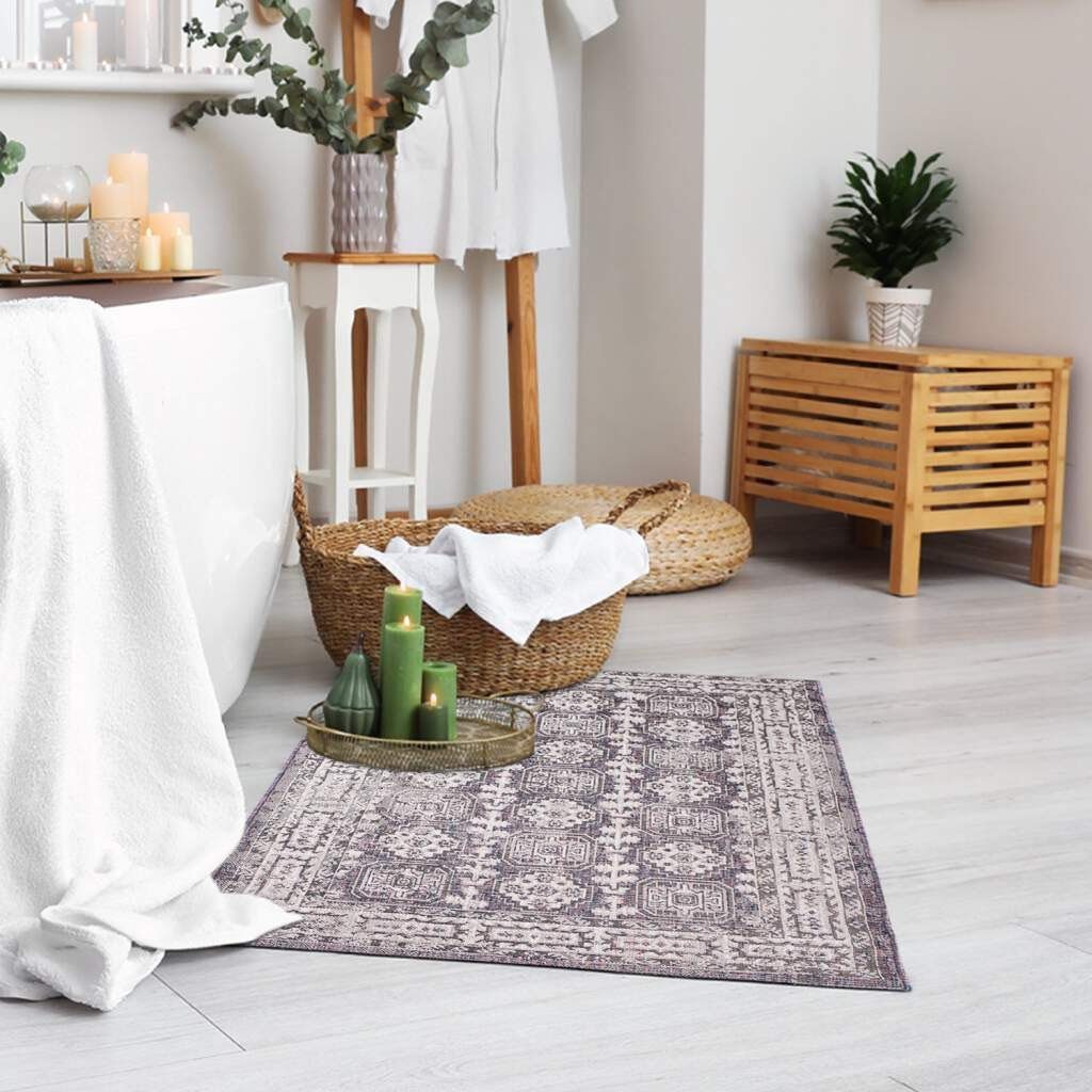 Carpet City Outdoorkleed Outdoor 740 Geschikt voor binnen en buiten, ornamenten look, woonkamer, balkon, terras