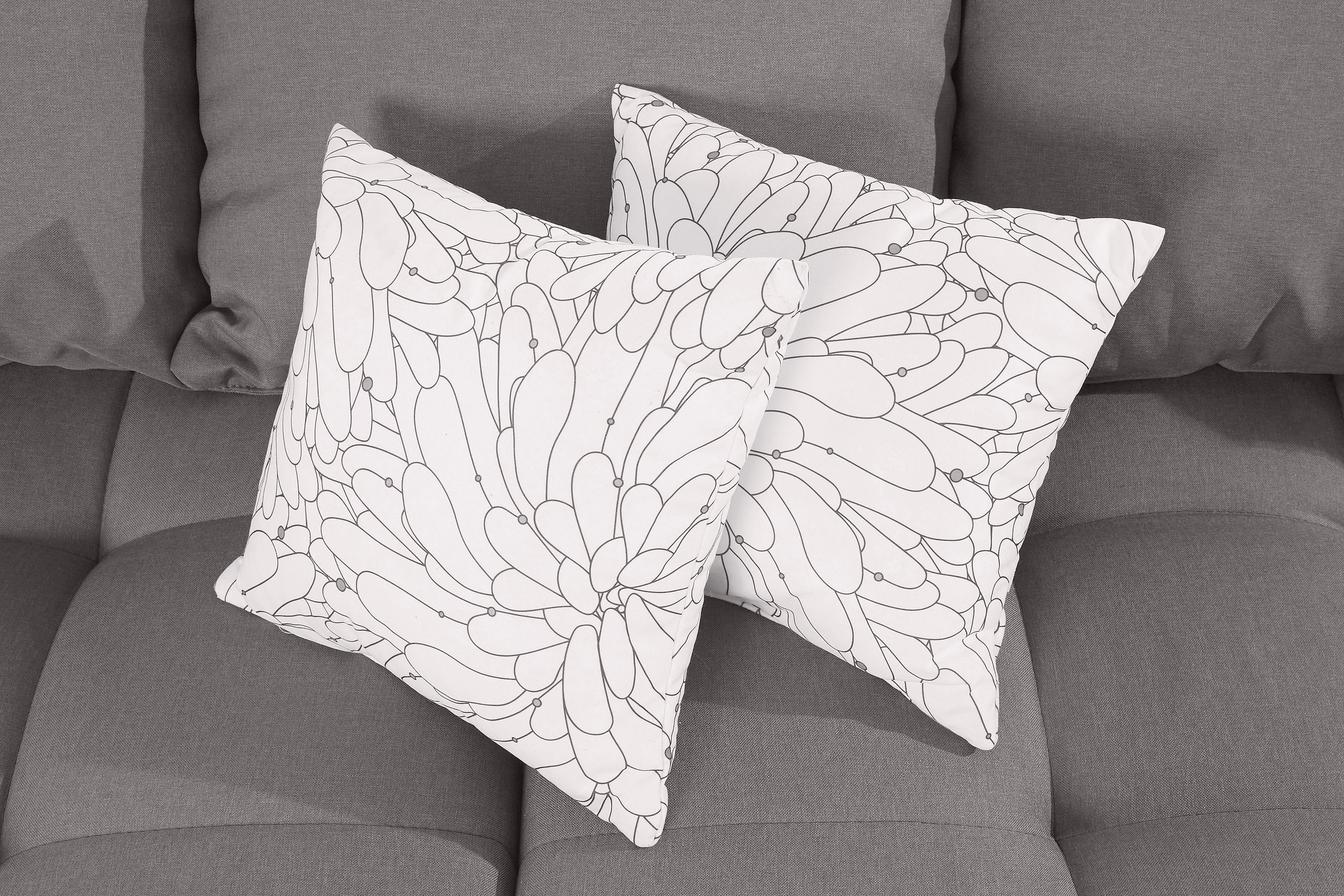 COLLECTION AB Hoekbank Rada L-vorm inclusief hocker, slaapfunctie en binnenvering