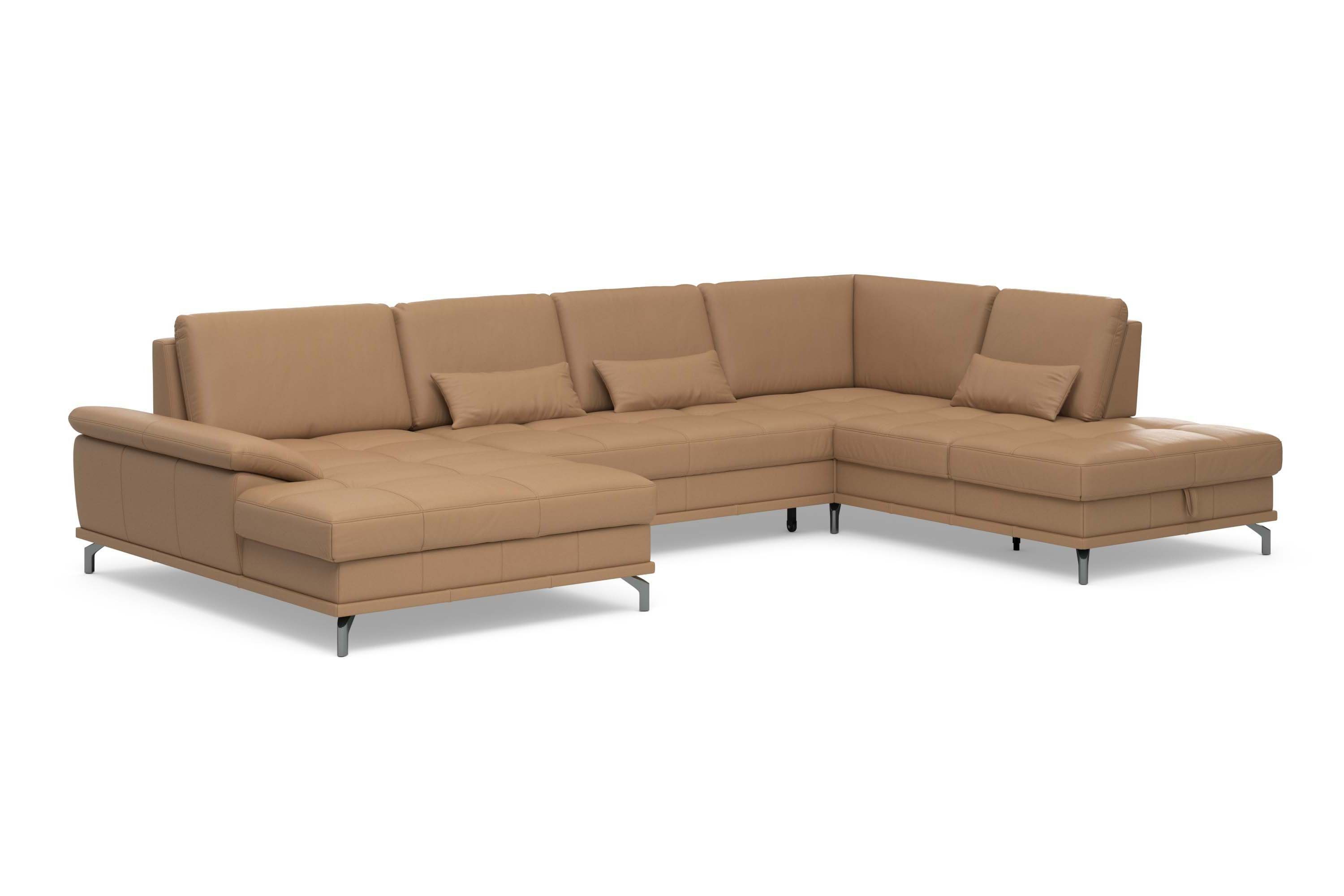 Places of Style Zithoek Costello U-vorm, met zitdiepteverstelling, armleuningverstelling en