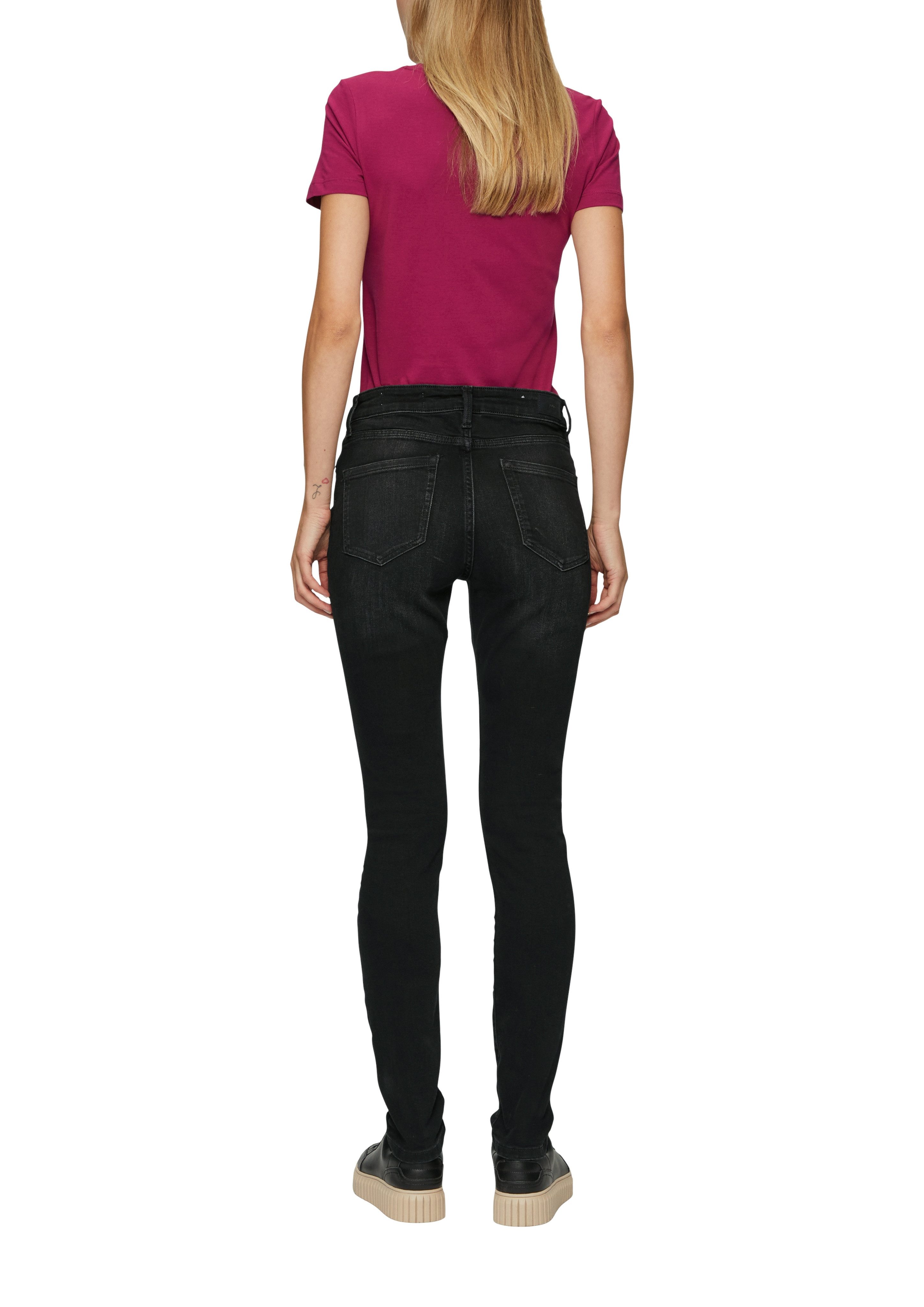 s.Oliver Skinny fit jeans Izabell skinny, met sterke wassing