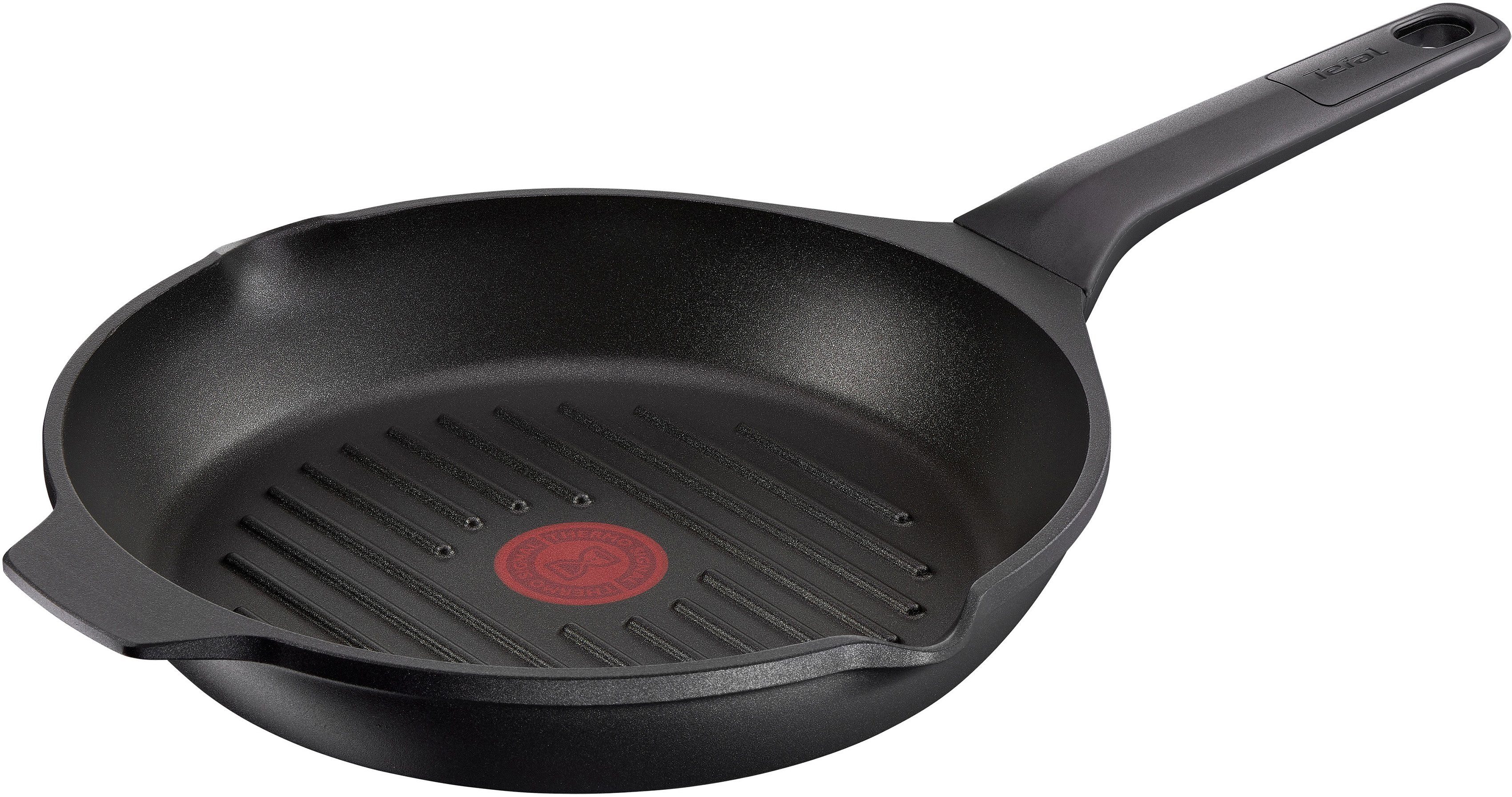 Tefal Grillpan Robusto Thermo-signaal bij ideale baktemperatuur, geschikt voor alle...