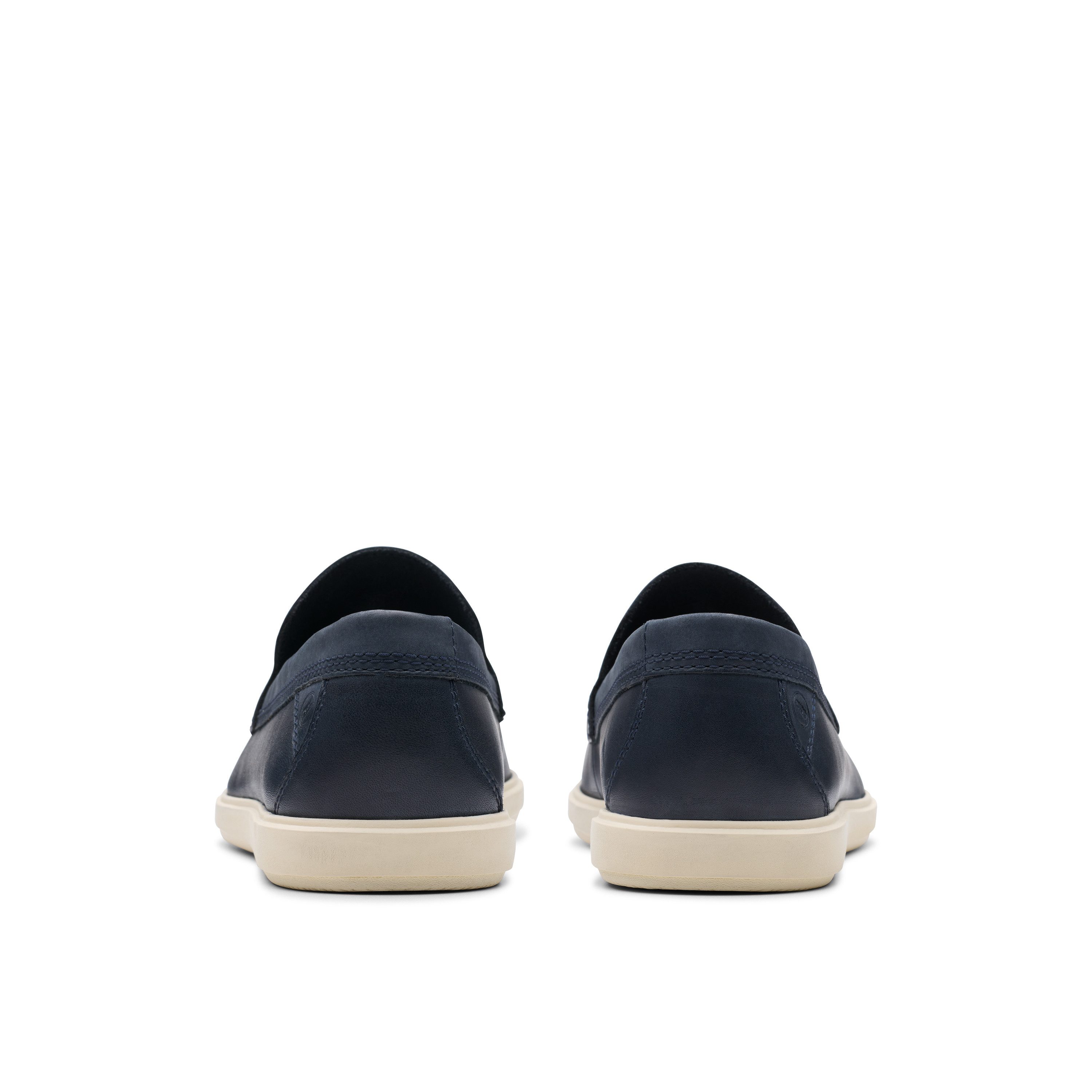 Clarks Bootschoenen Bratton Loafer , bootsschoen, mocassin, slip-on sneaker met siernaad
