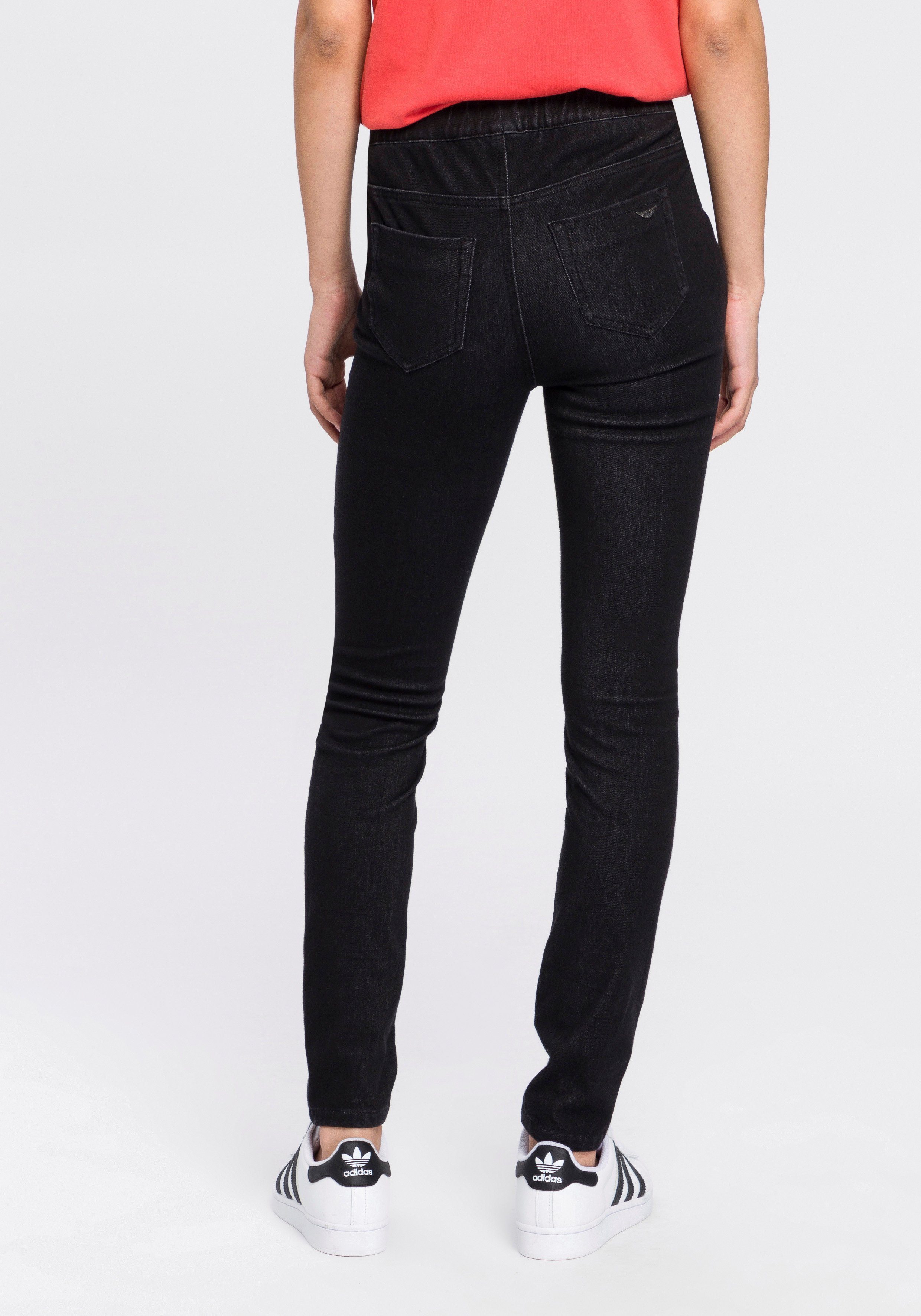 Arizona Jogpants High Waist extra-strak gesneden, enkel-lange pasvorm, hoge taille