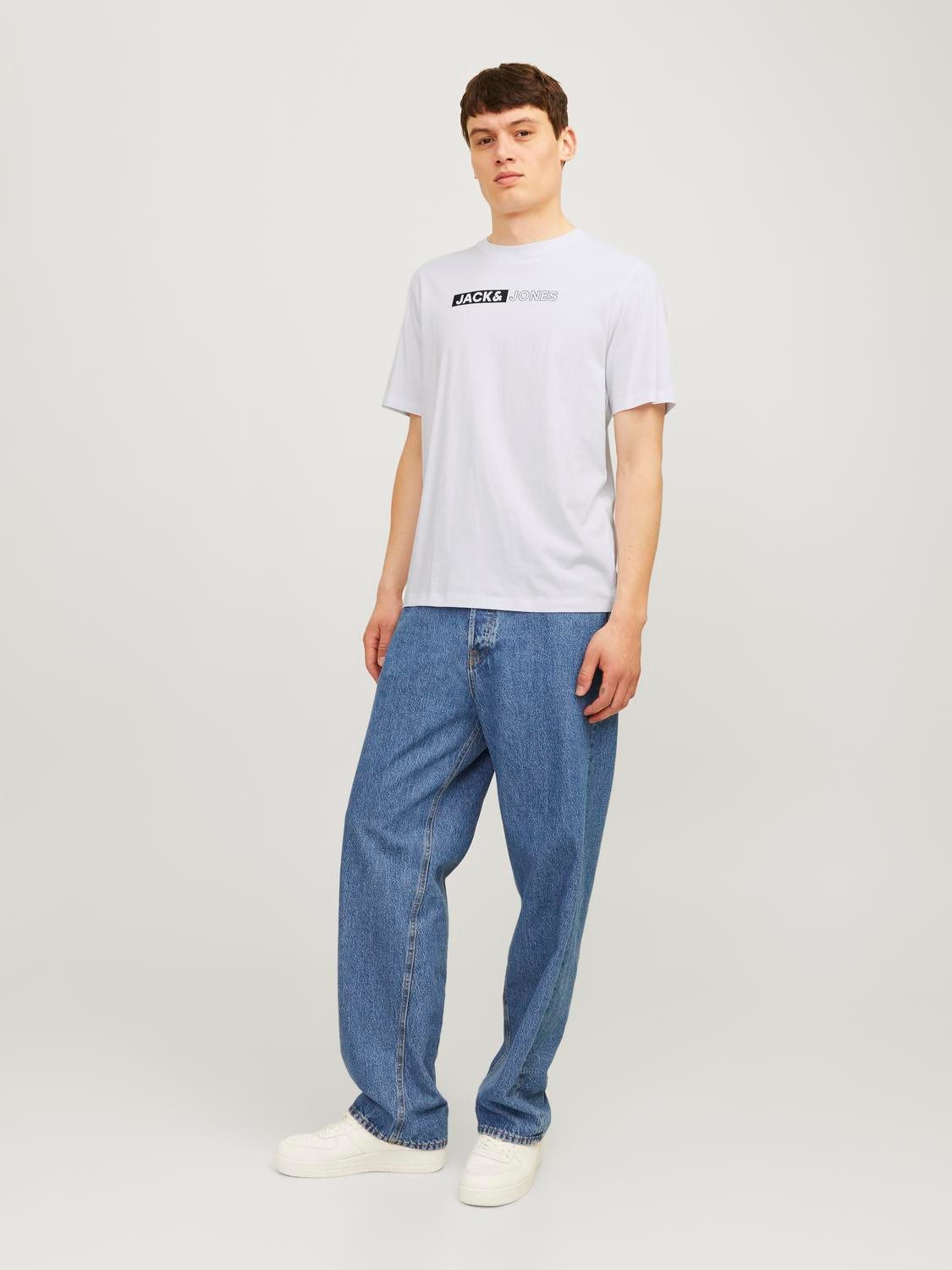 Jack & Jones Shirt met ronde hals JJECORP LOGO TEE PLAY SS O-NECK NOOS