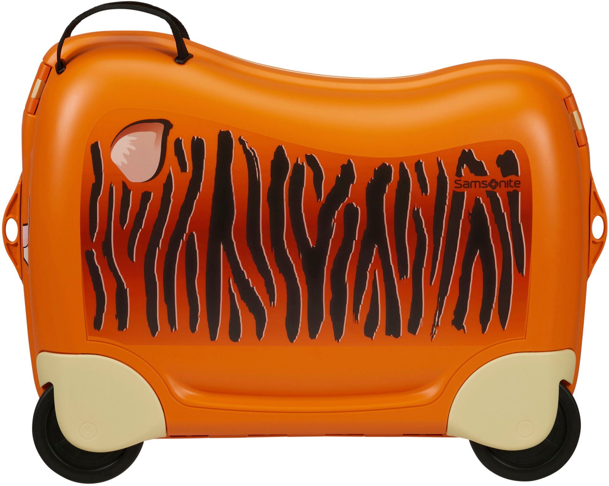 Samsonite Kinderkoffer Dream2Go Ride-on Trolley Tiger Kinder reisbagage handbagage-koffer om op te zitten en te trekken