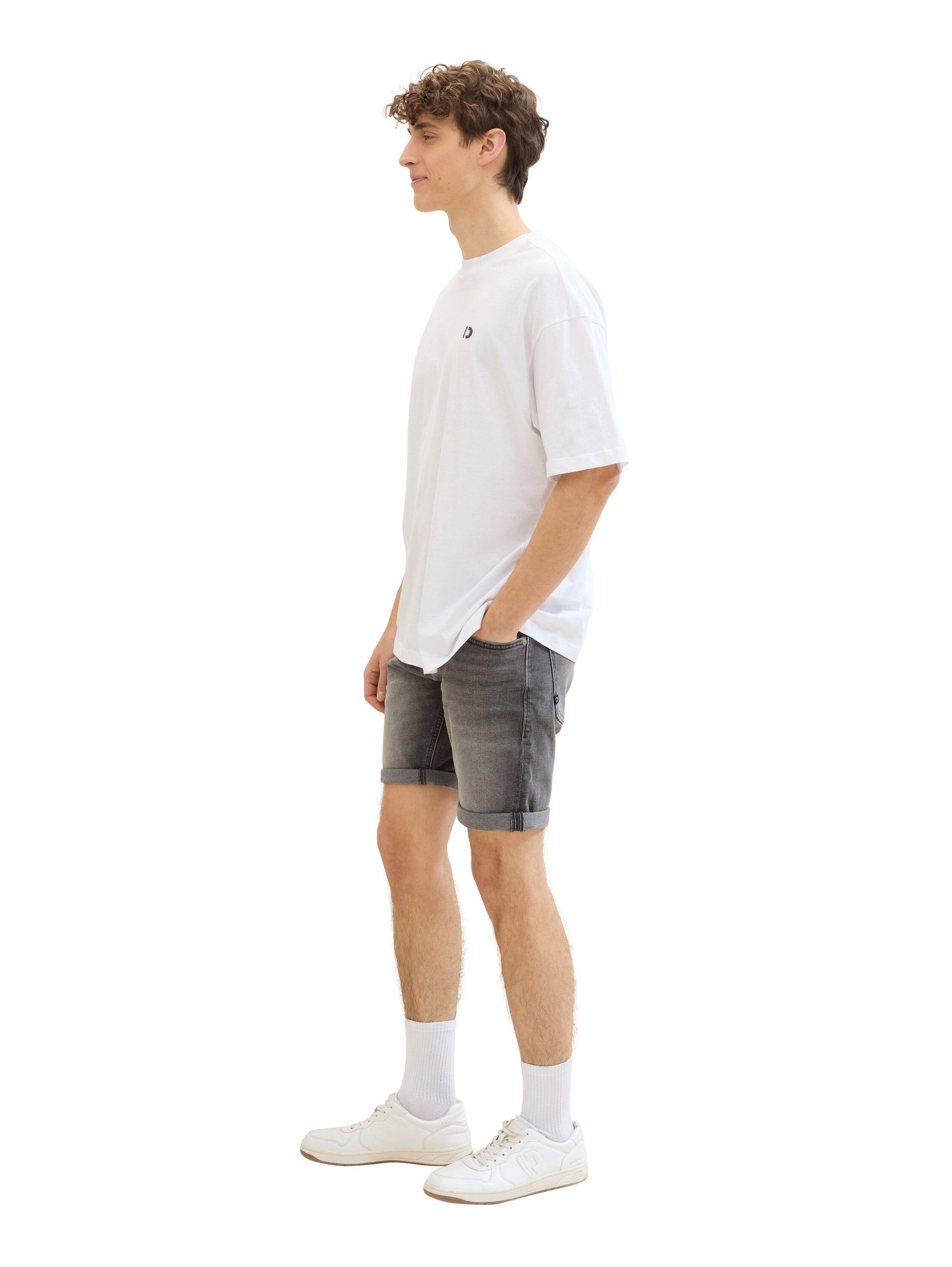 Tom Tailor Denim Jeansshort in 5-pocketsstijl