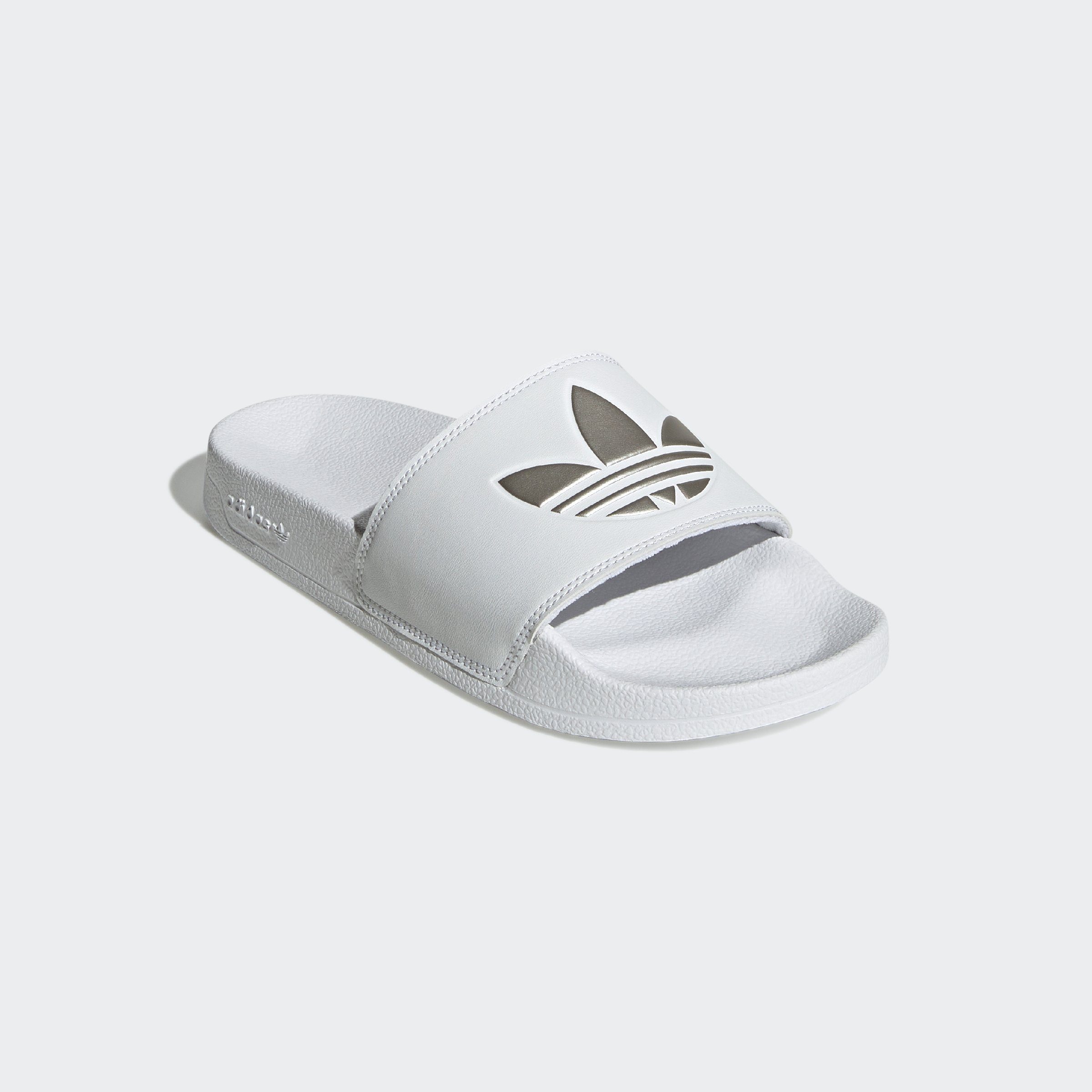 adidas Originals Badslippers Lite adilette dames badslippers maat 37 1/3 EU wit