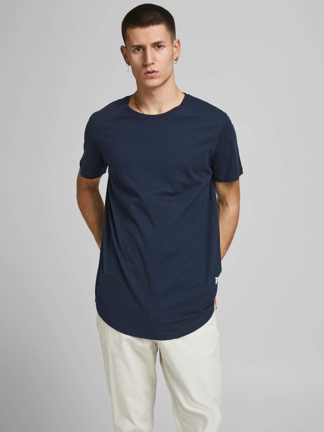 Jack & Jones Shirt met ronde hals JJEORGANIC BASIC TEE SS O-NE 3PK MP NOOS (set, 3-delig)