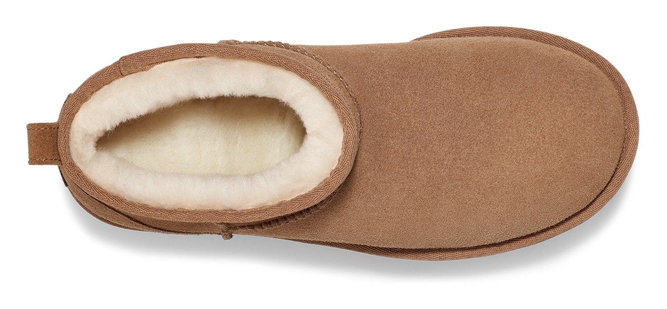 UGG Winterlaarzen Classic Ultra Mini Platform Plateaboots, instaplaarzen met plateausool