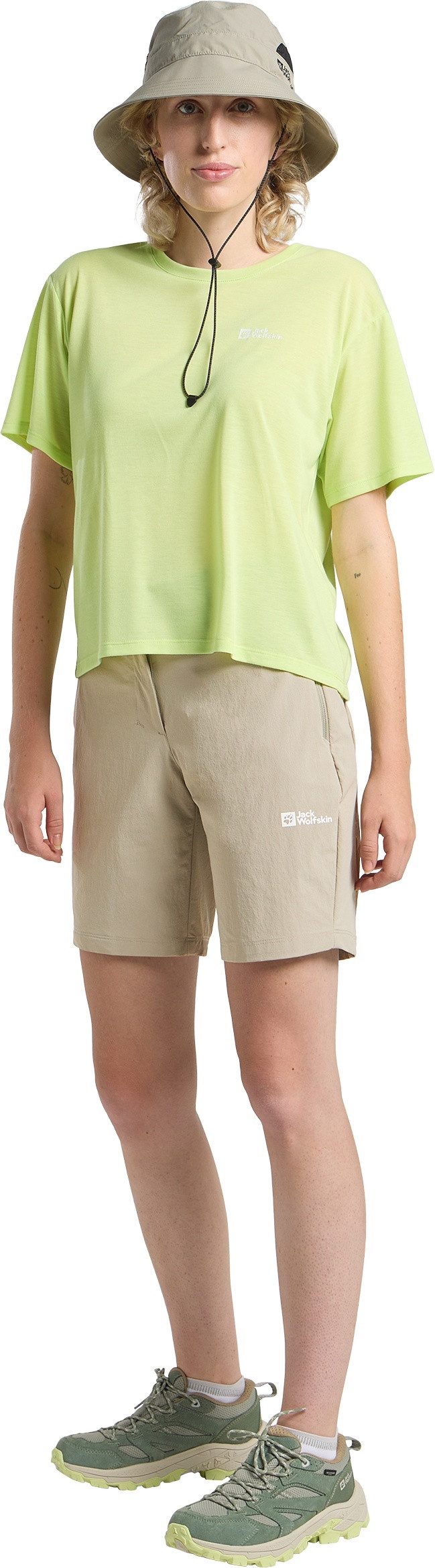 Jack Wolfskin Functionele top VONNAN CROP T W
