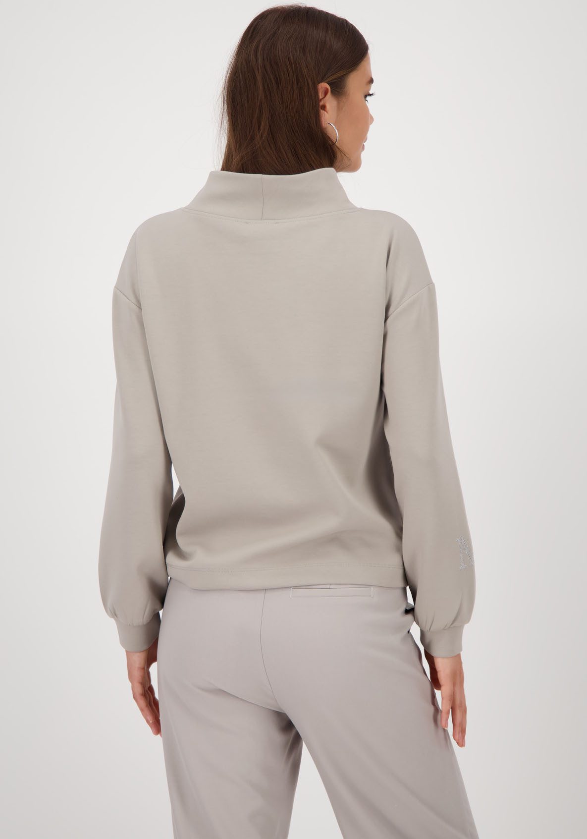 Monari Sweatshirt met sieraaddetail