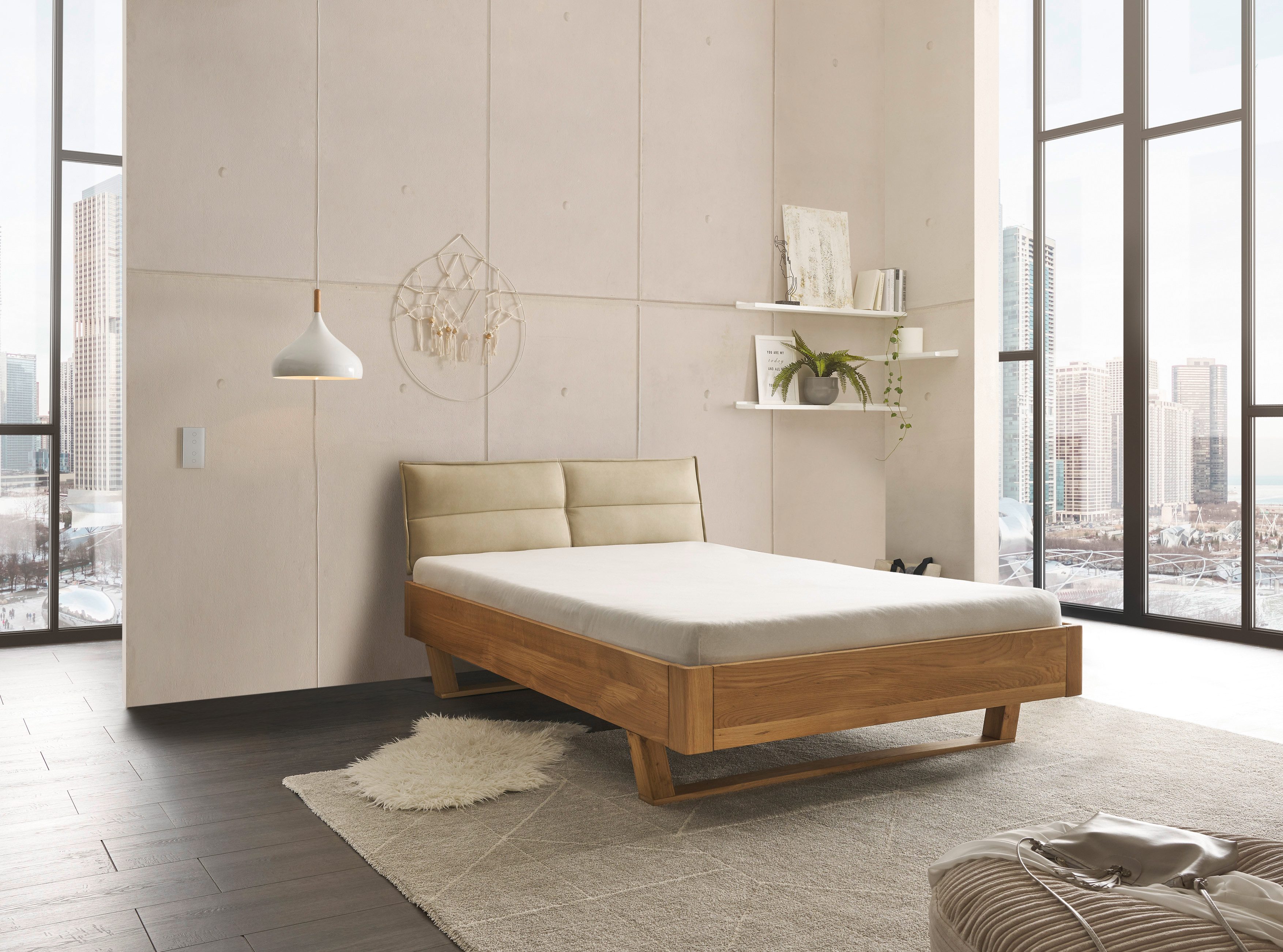 Schlafkontor Massief houten ledikant Tjark naar keuze bed met ligoppervlak in 140 of 180 cm