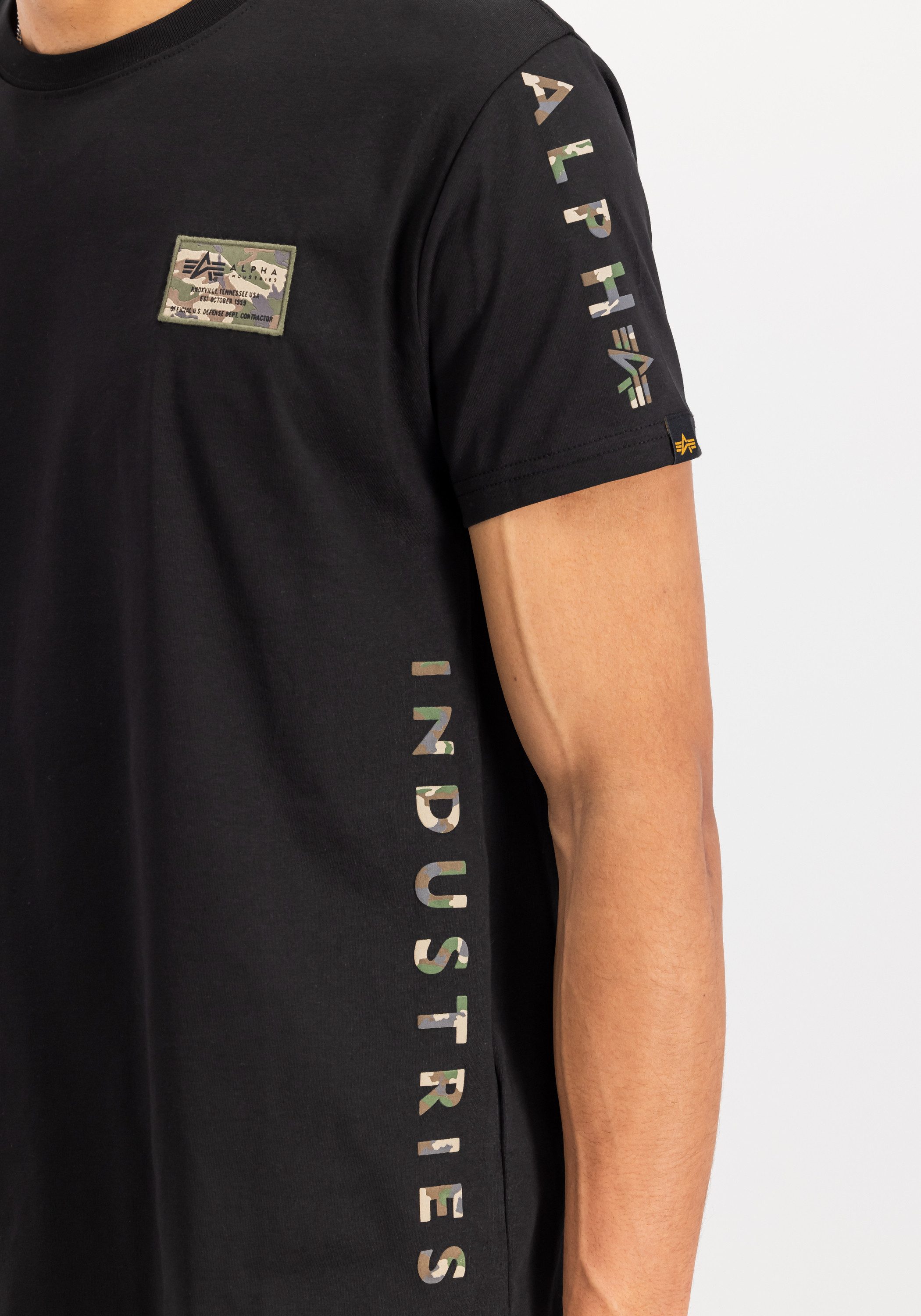 Alpha Industries T-shirt Alpha Industries Men - T-Shirts Camo Sleeve T