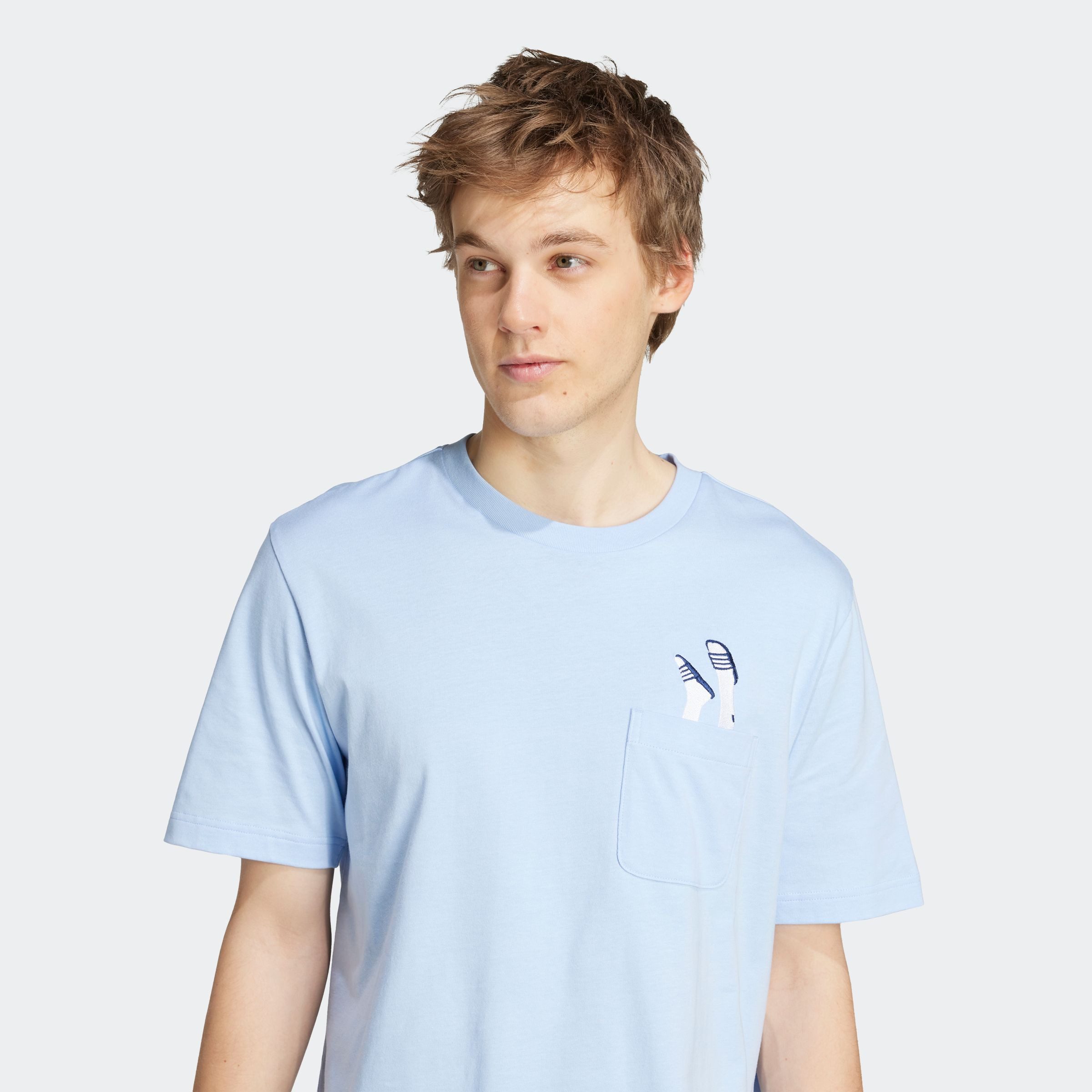 adidas Sportswear T-shirt M L SLIDE PKT T