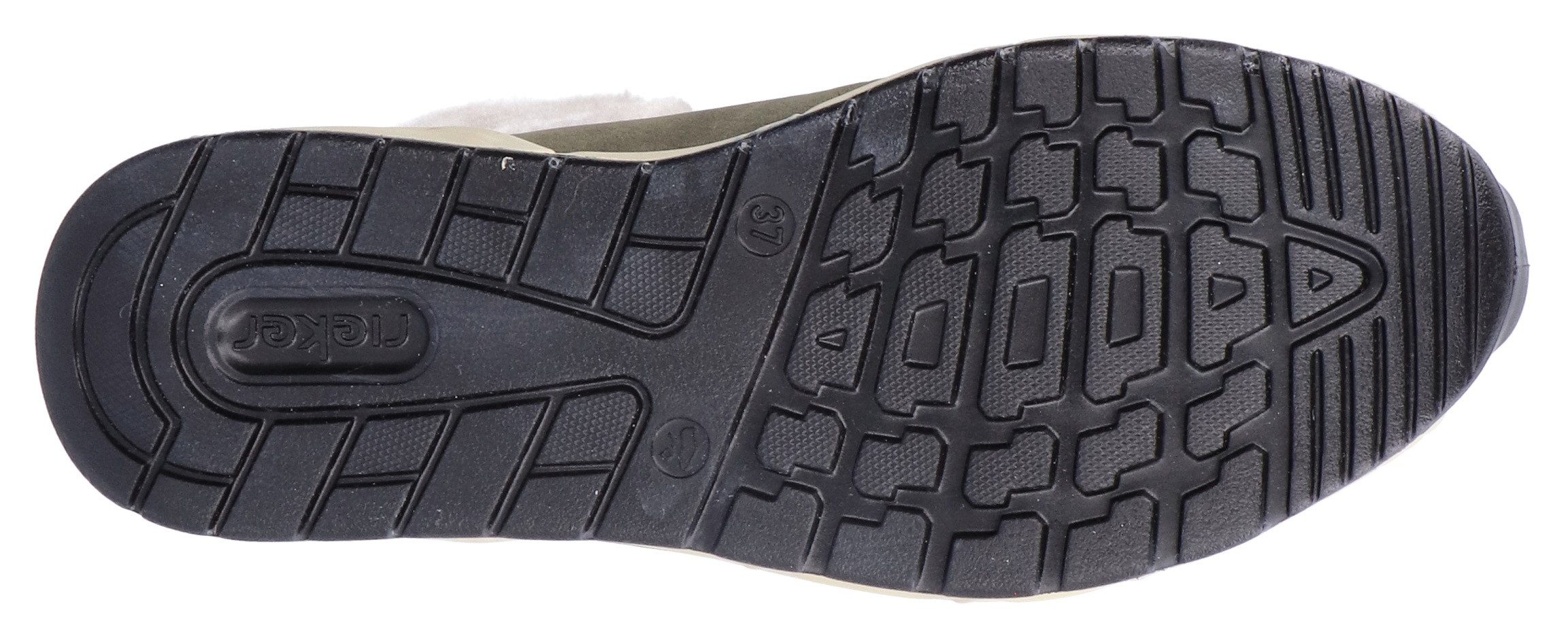 Rieker Sneakers vrijetijdsschoen, instaplaarzen met voorrits