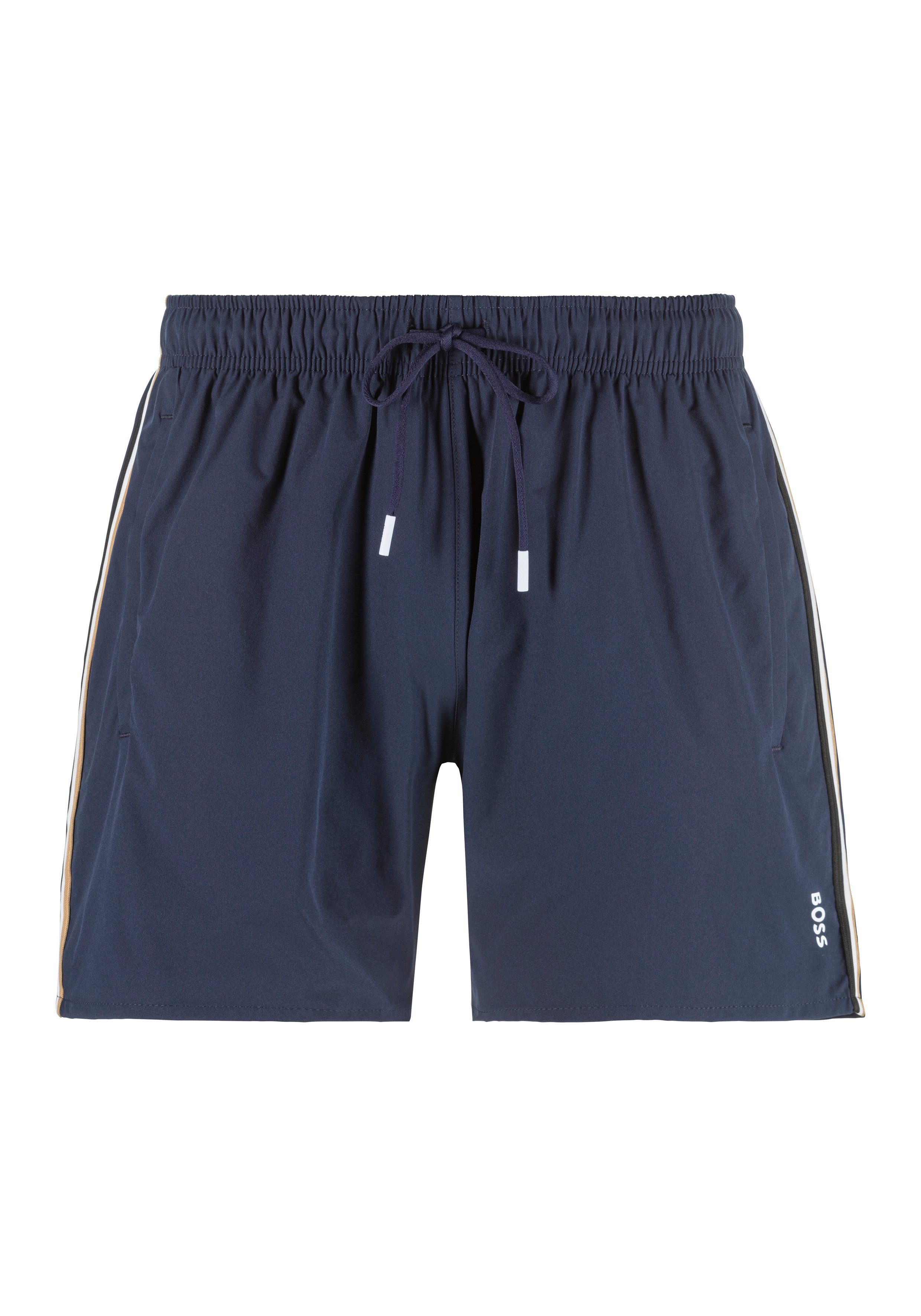 BOSS Zwemshort Iconic met achterzak